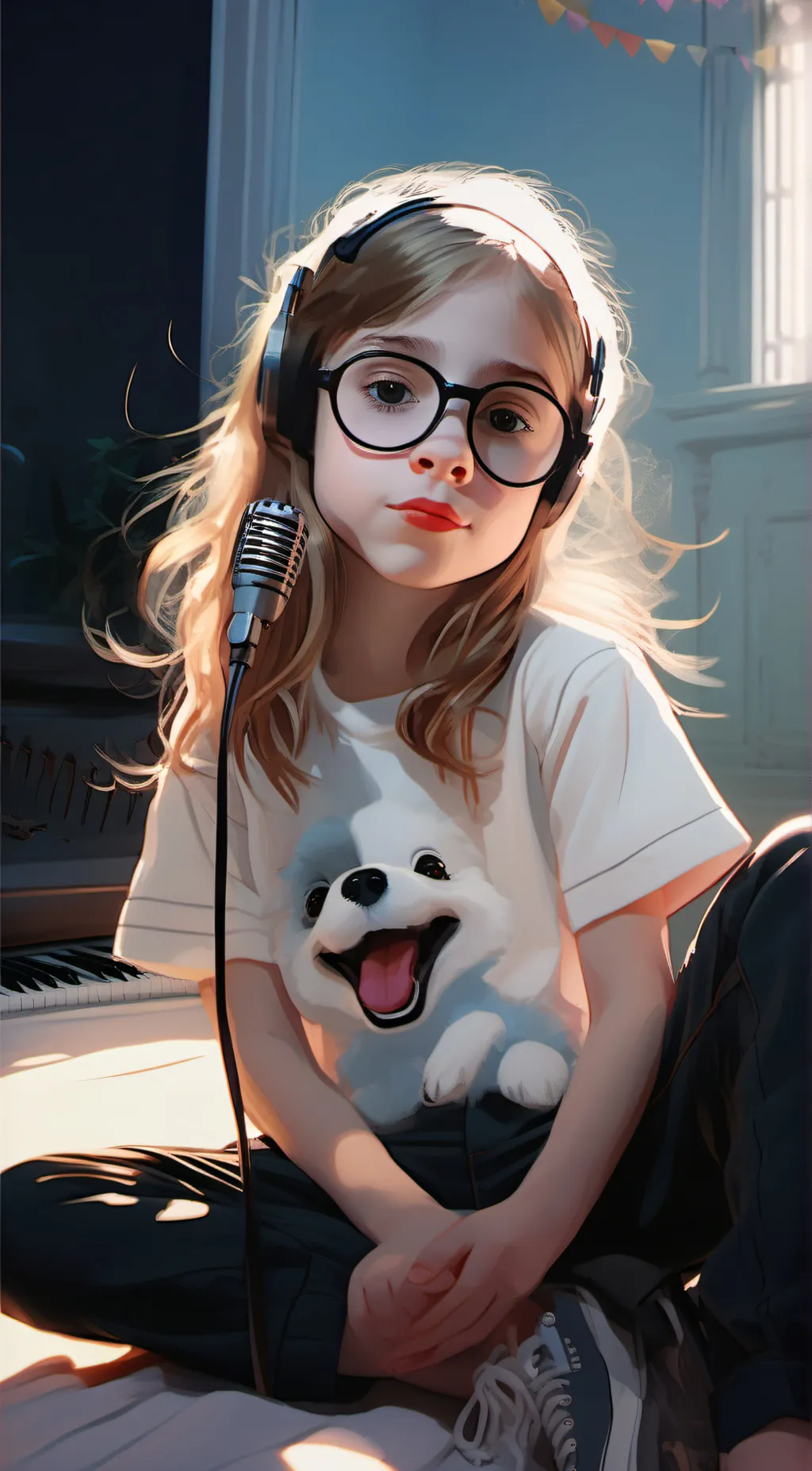 ai character: alaya  background