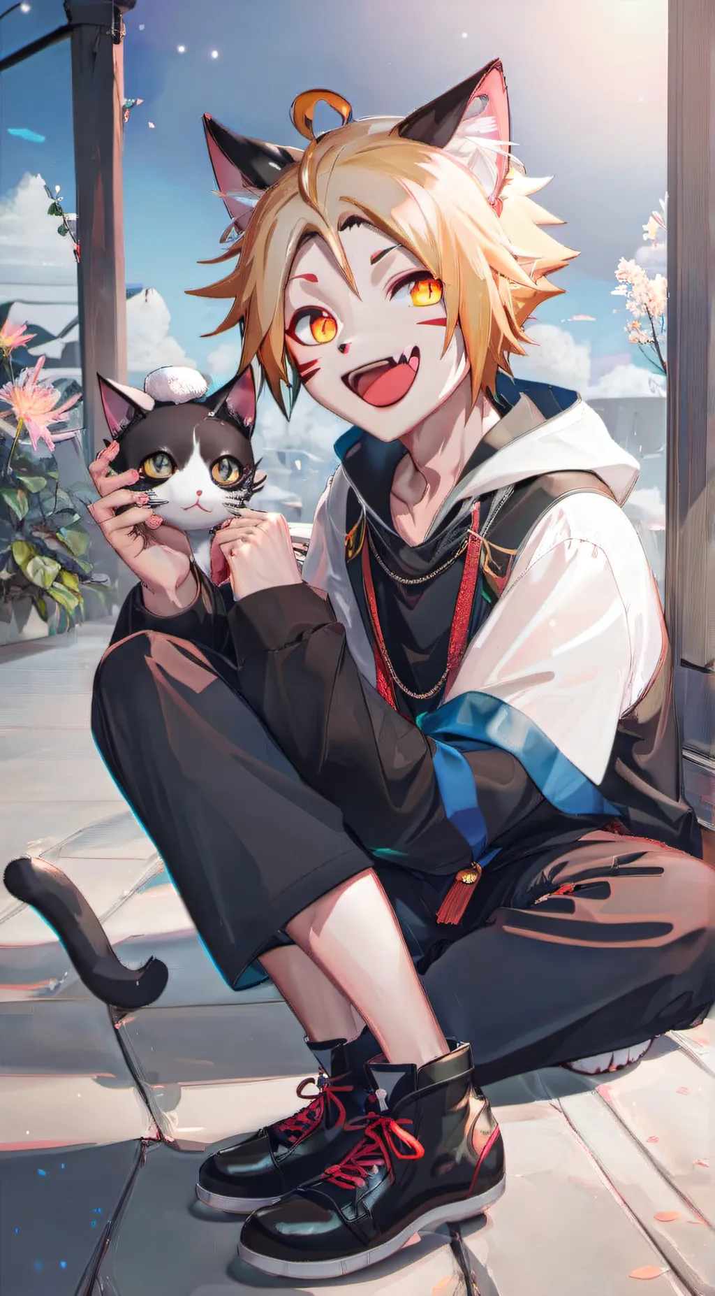 ai character: light background