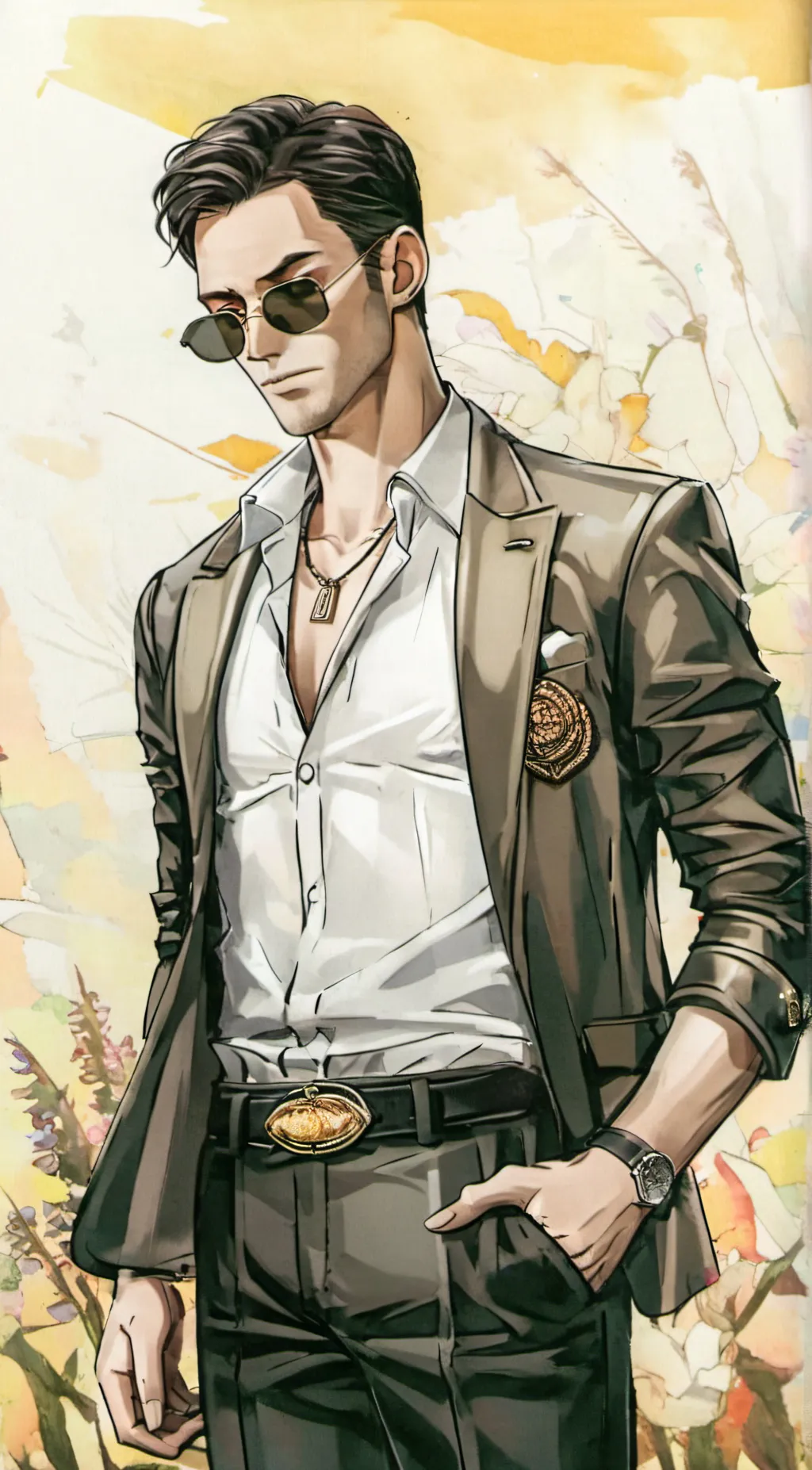 ai character: Tom Oakland background