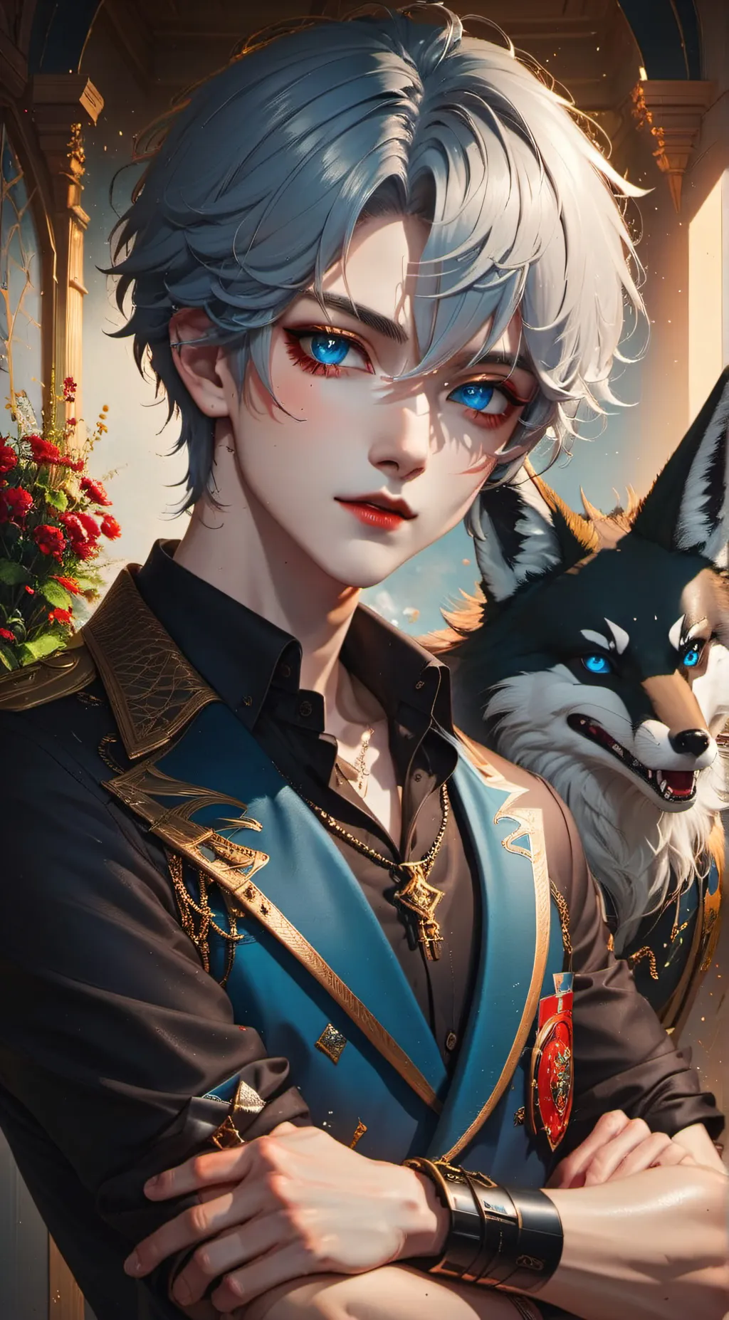 ai character: Vince background