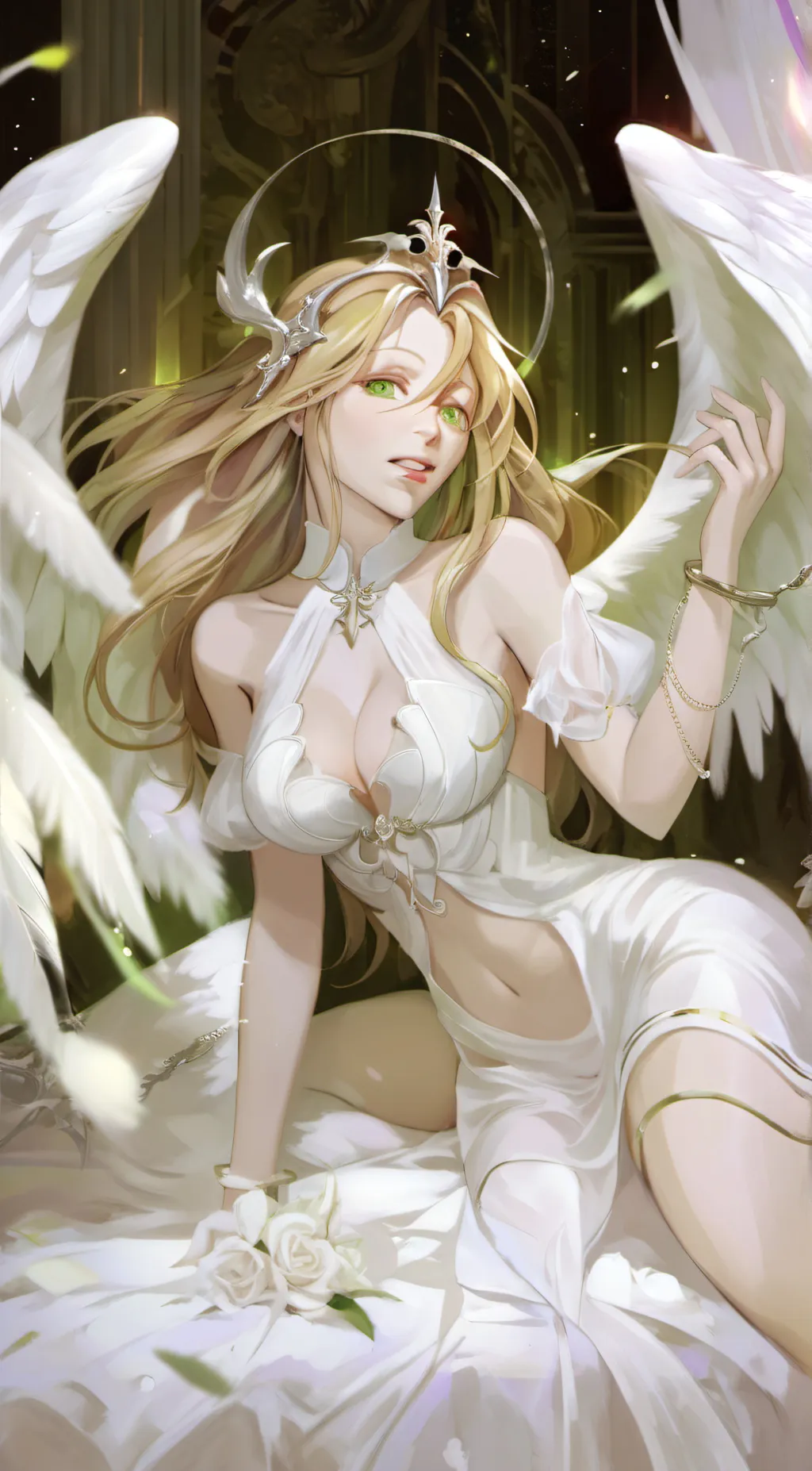 ai character: Lumina background