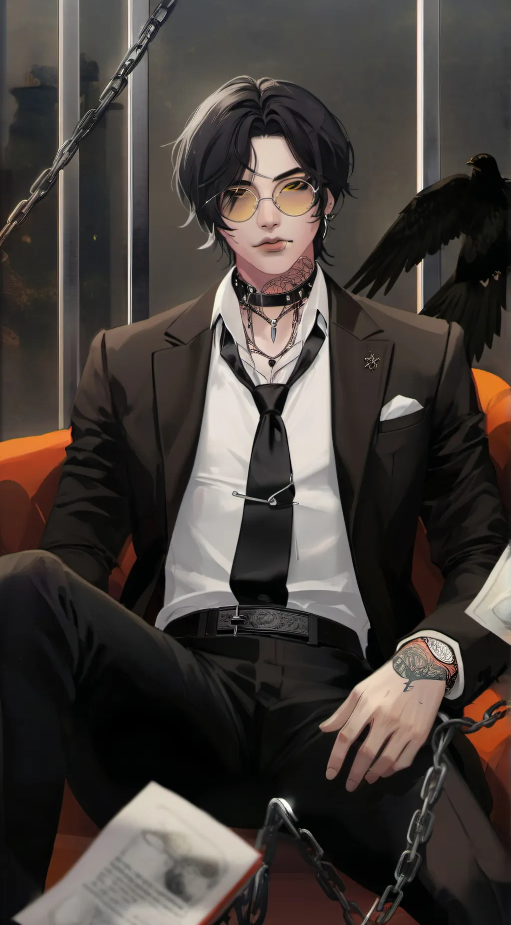 ai character: Boss Hunter background