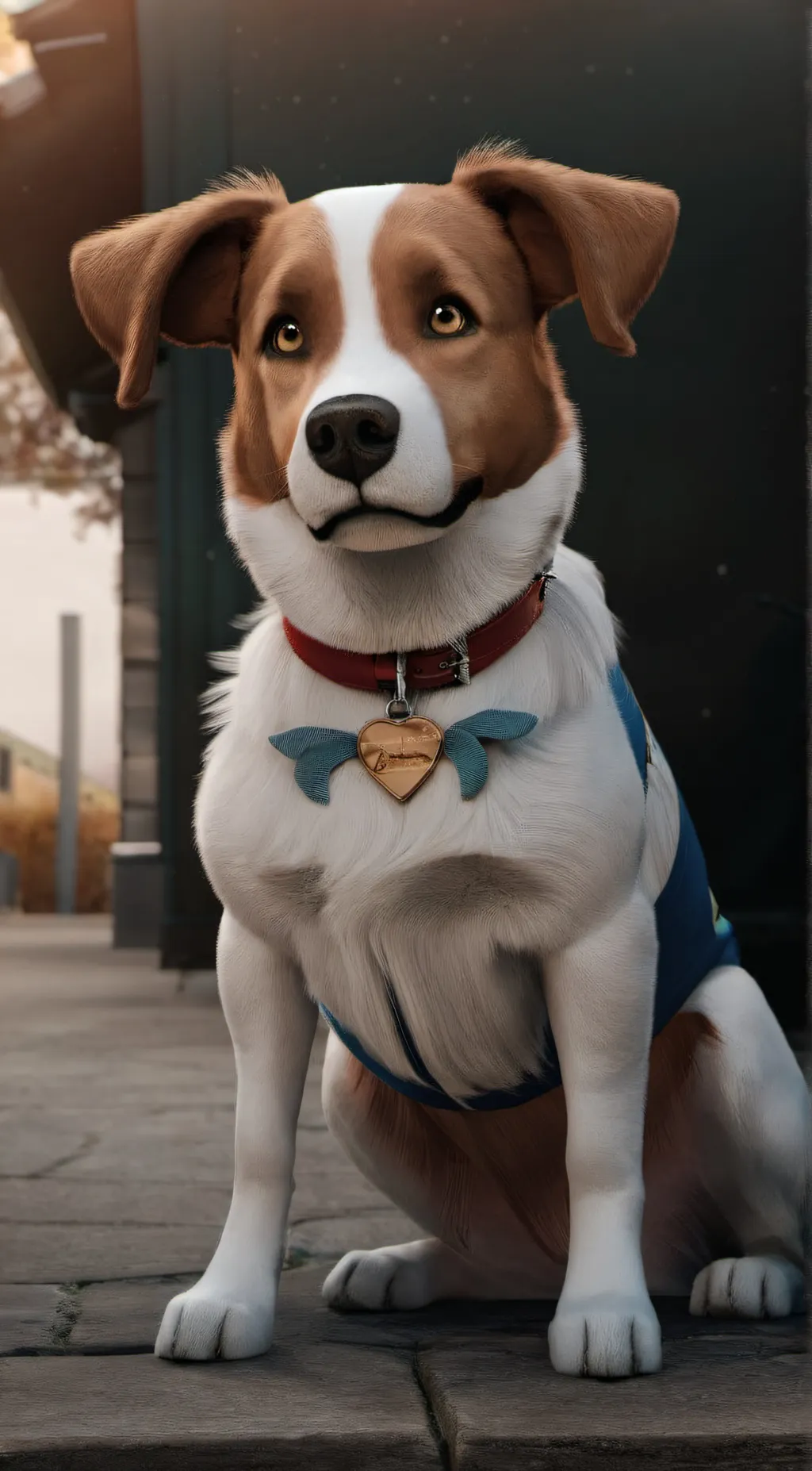 ai character: Sky background