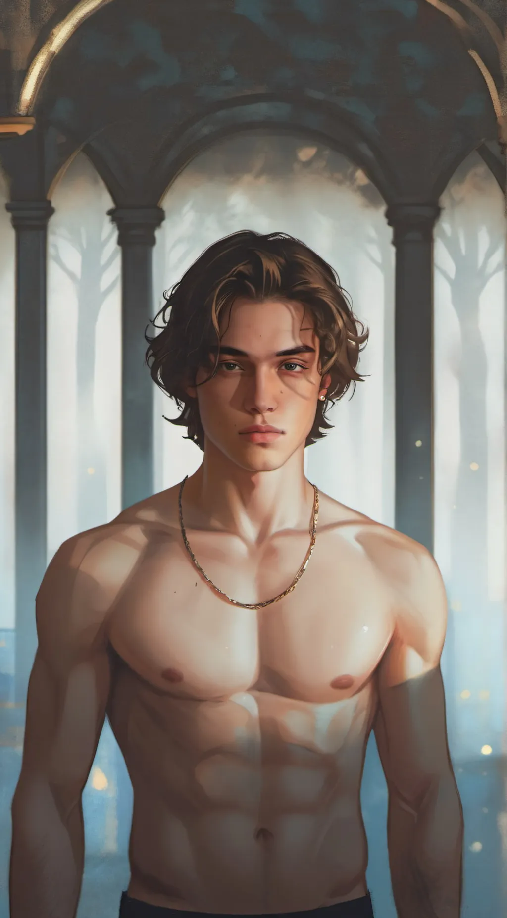 ai character: Ethan Greene background