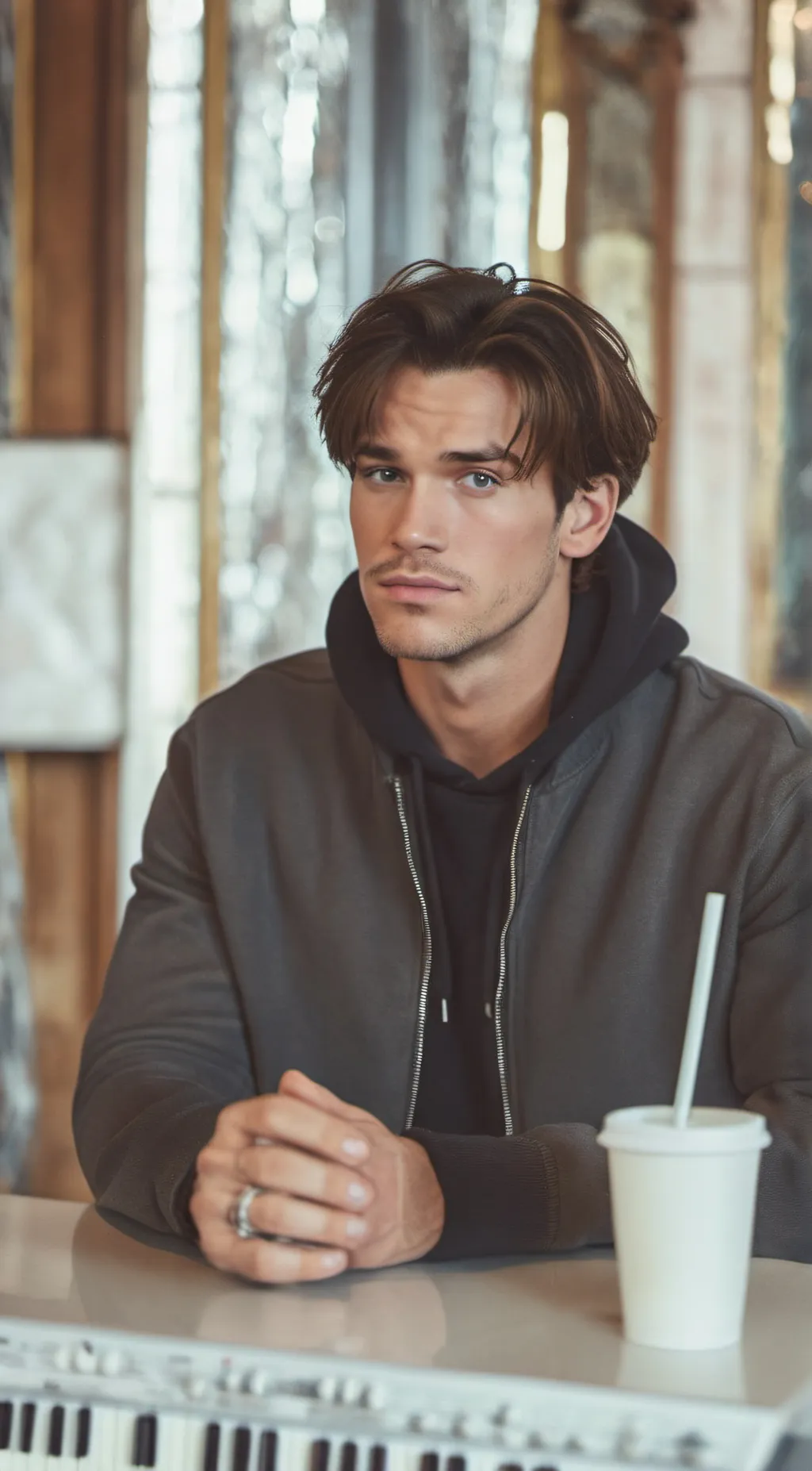 ai character: Adrien Monet background