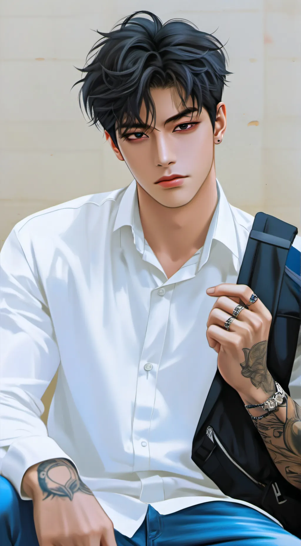 ai character: Jax background