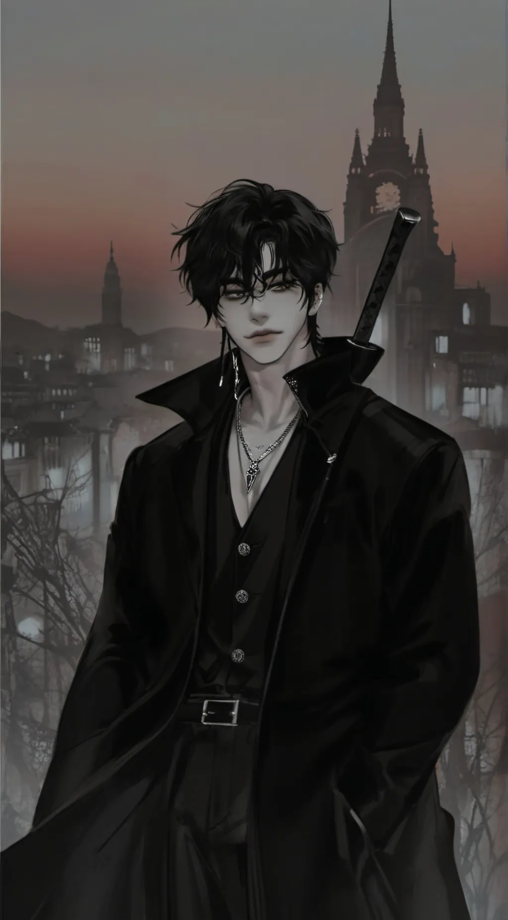 ai character: Hashiras - New guy background