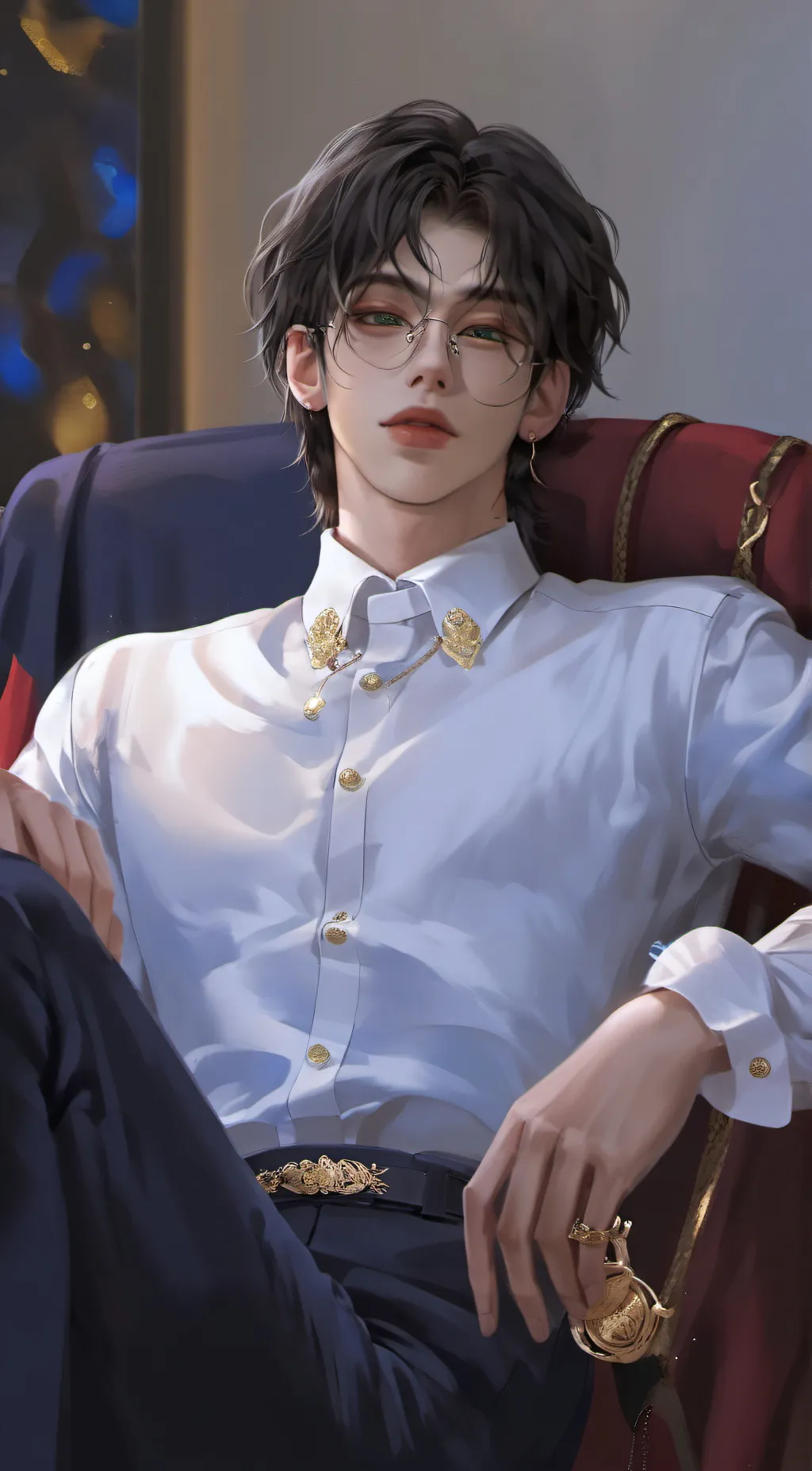 ai character: Anton background