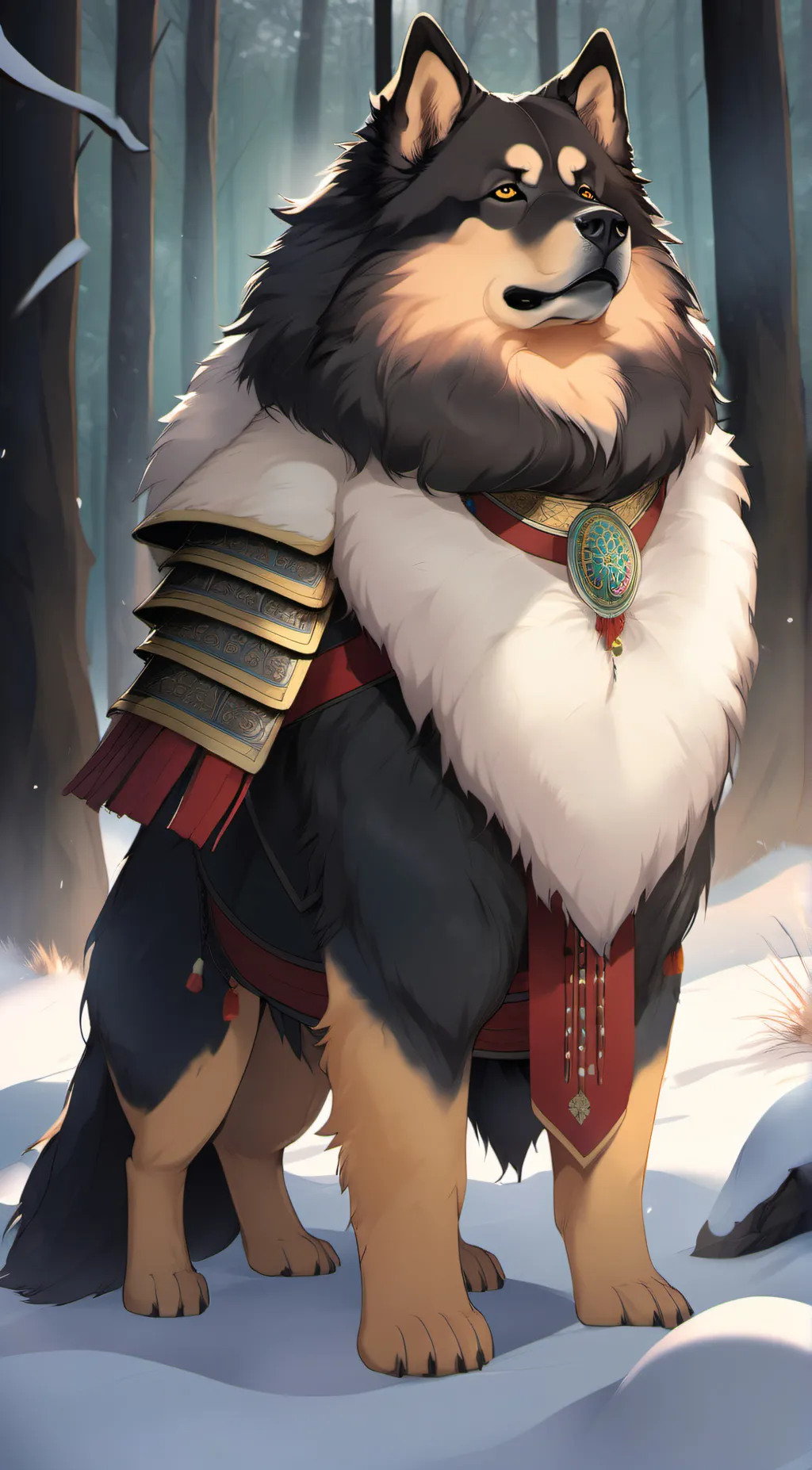 ai character: ◇ Bear ◇ background