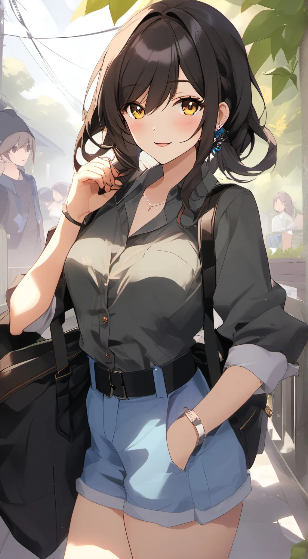 ai character: ⁸ background