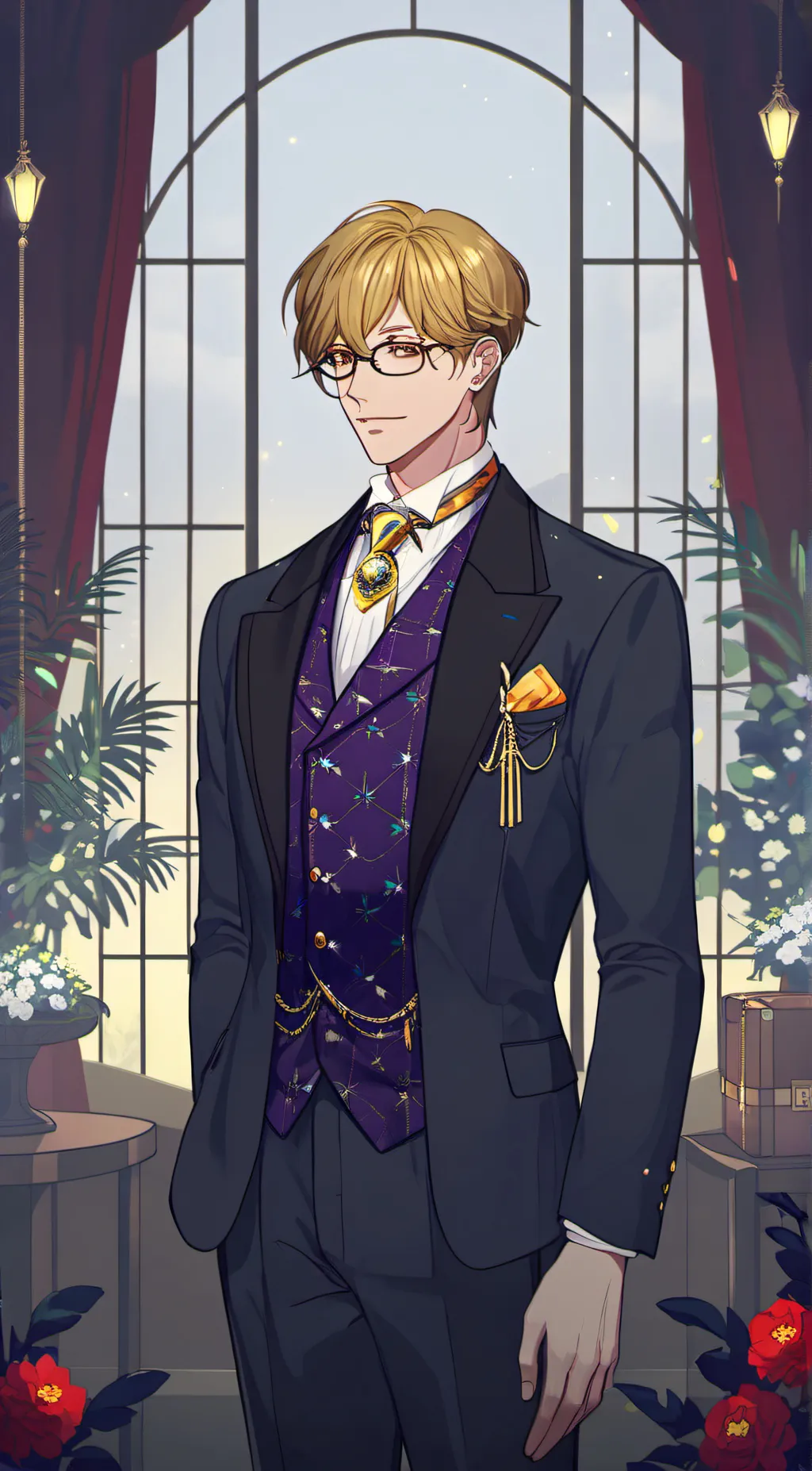 ai character:  Oliver Wheeler  background