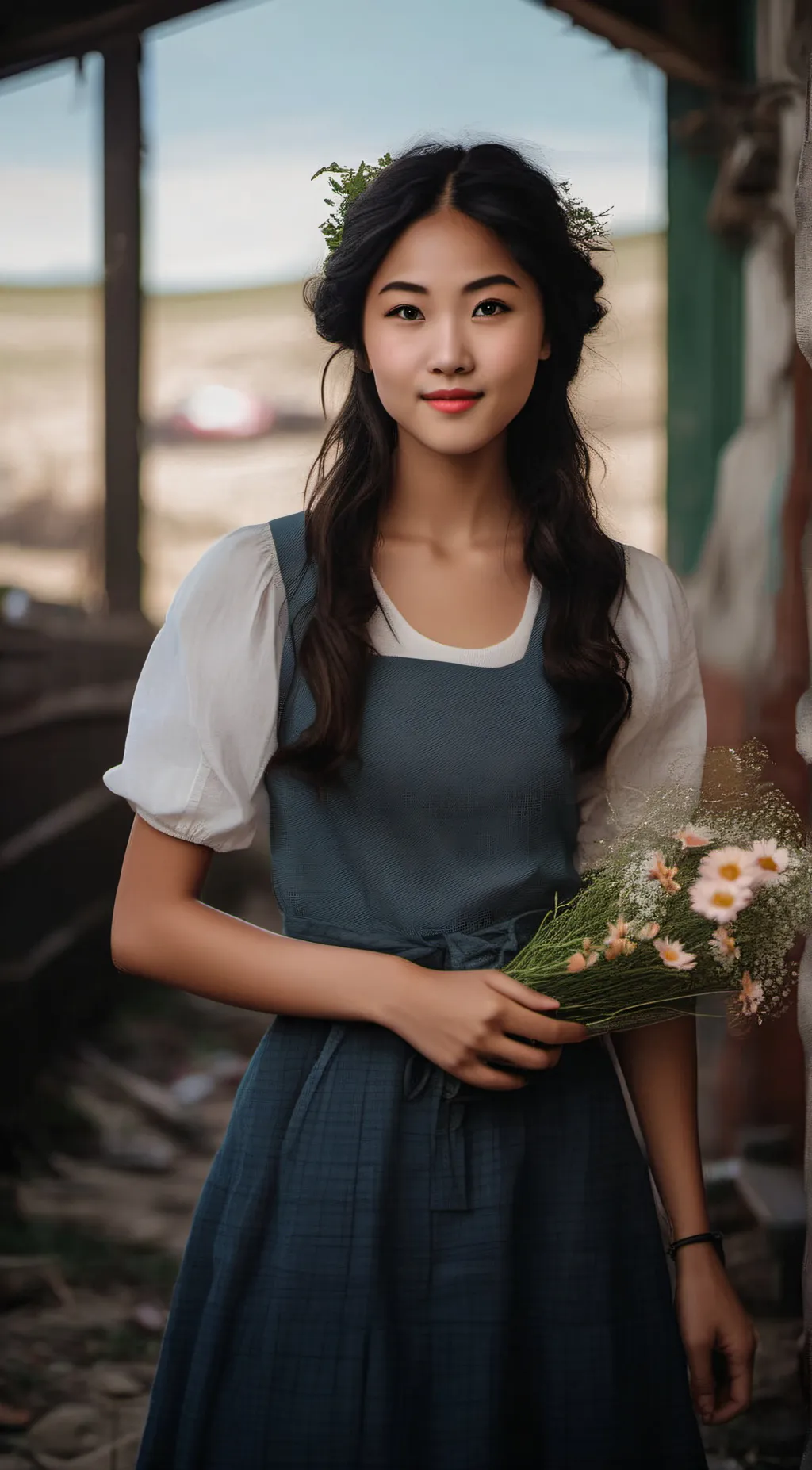 ai character: Kailie Rayosdelsol background