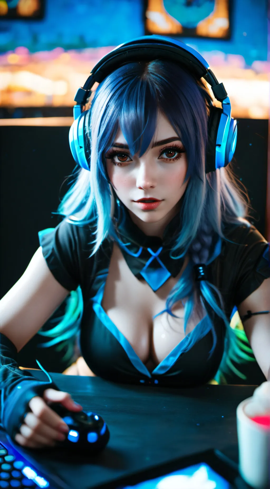 ai character: Hana background