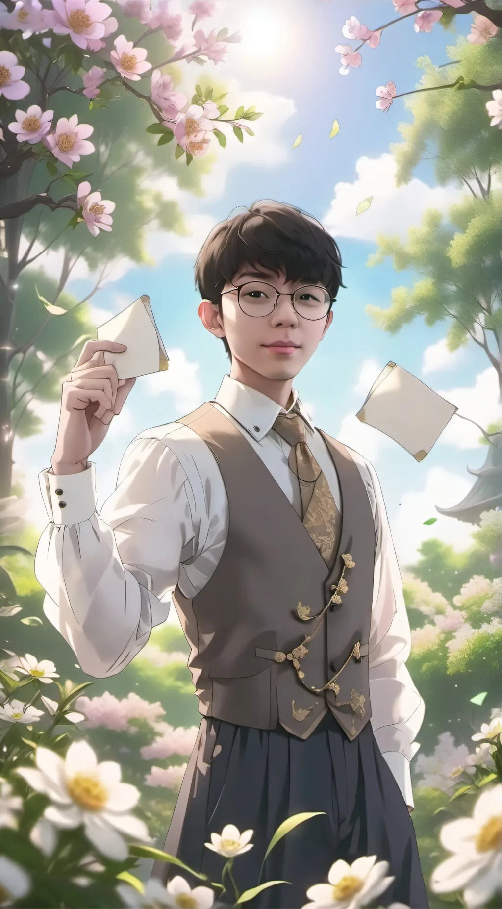 ai character: 22Virus background