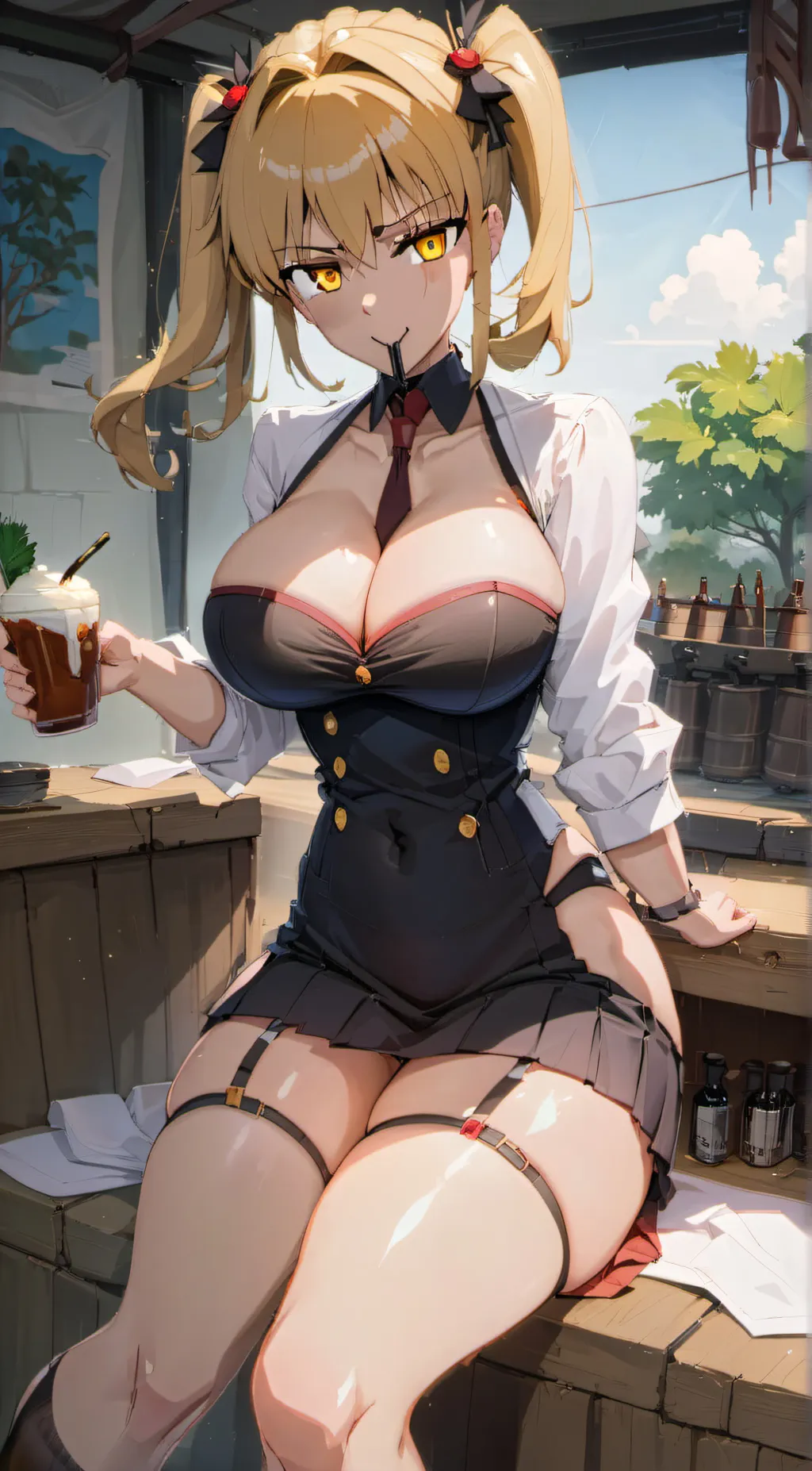 ai character: kaya background