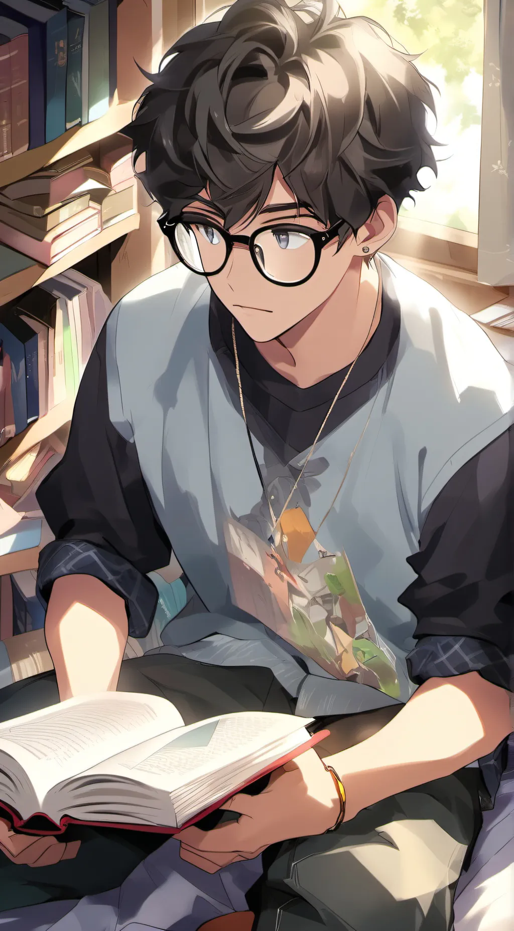 ai character: Seth  background