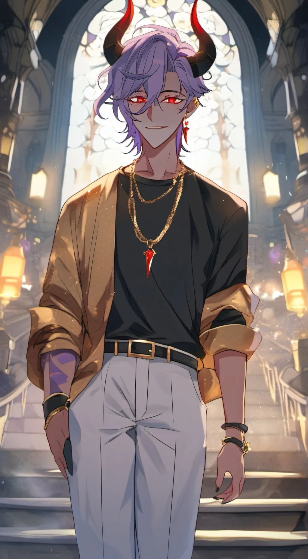 ai character: Jin ze background