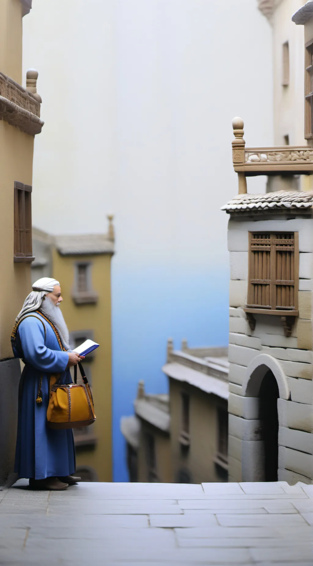 ai character: the word OF DOOM background