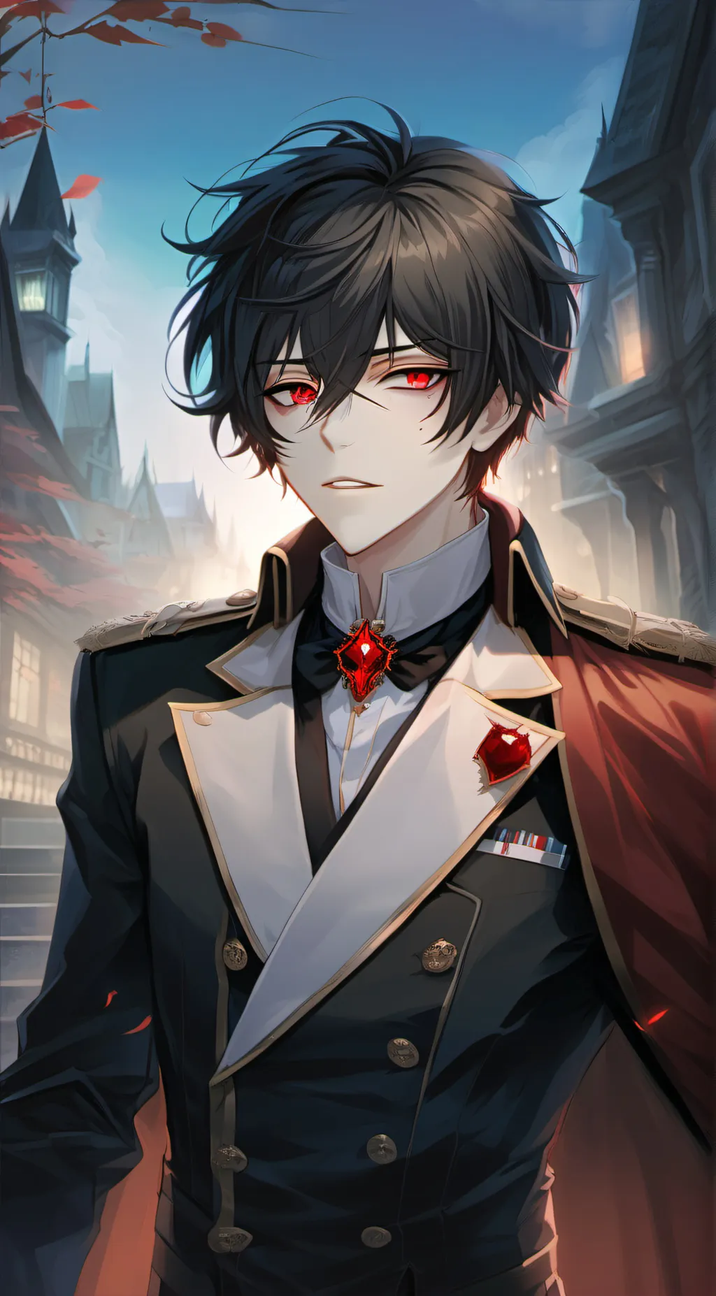 ai character: Zack  background