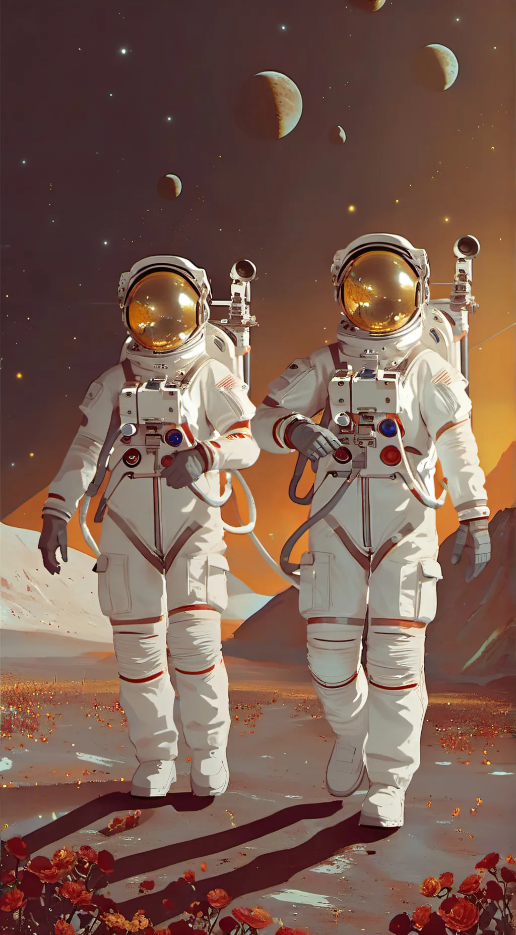 ai character: Among us 2 background