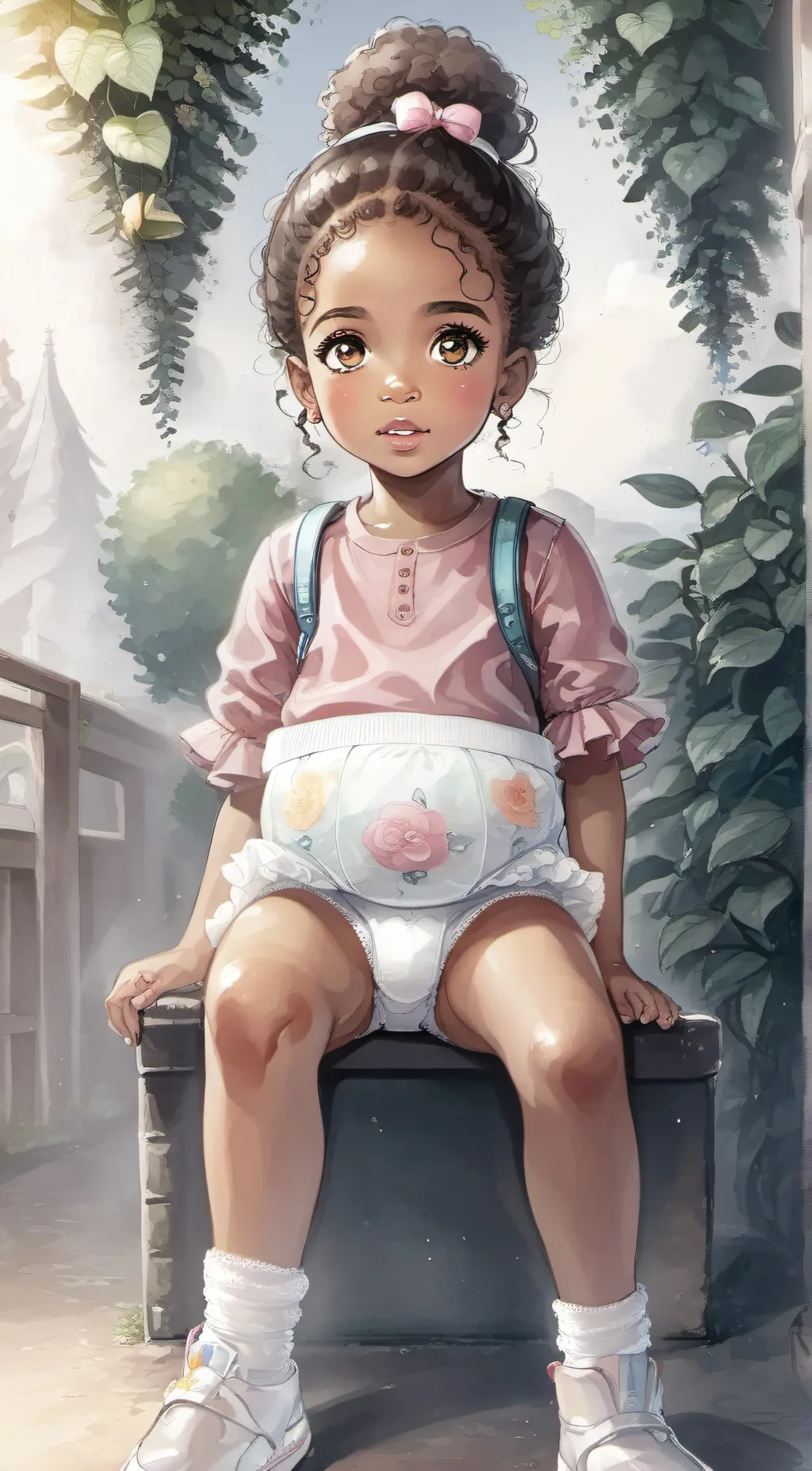 ai character: Mya background