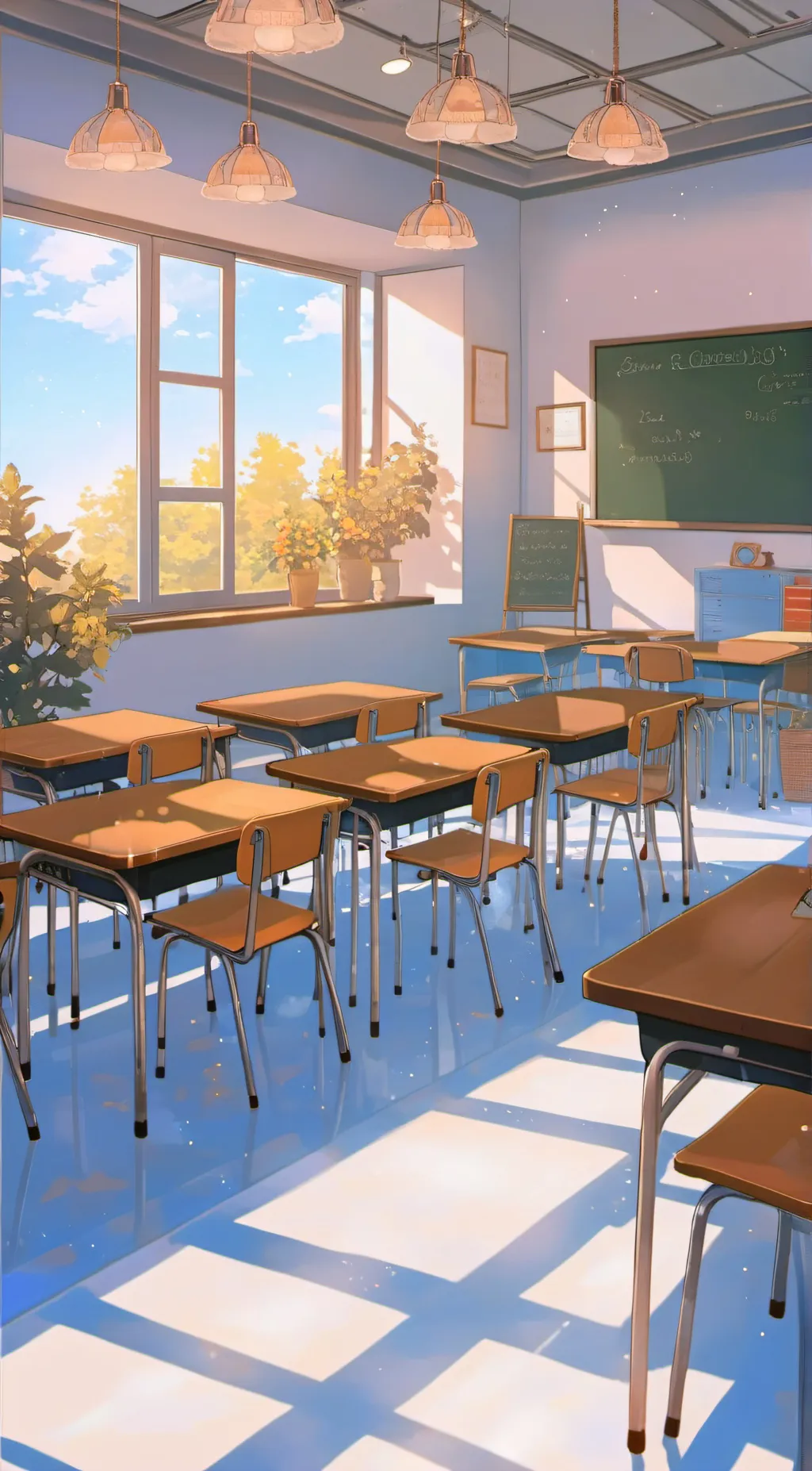 ai character: multiverse school  background