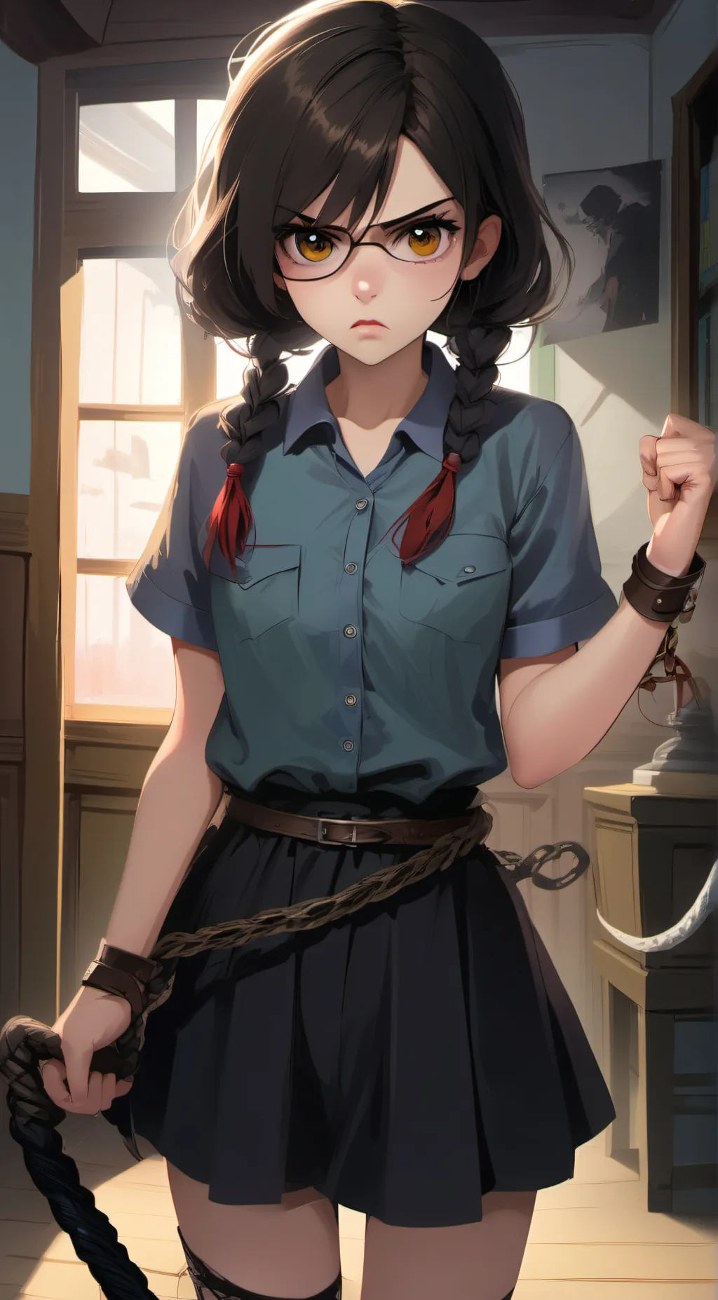 ai character: Master background