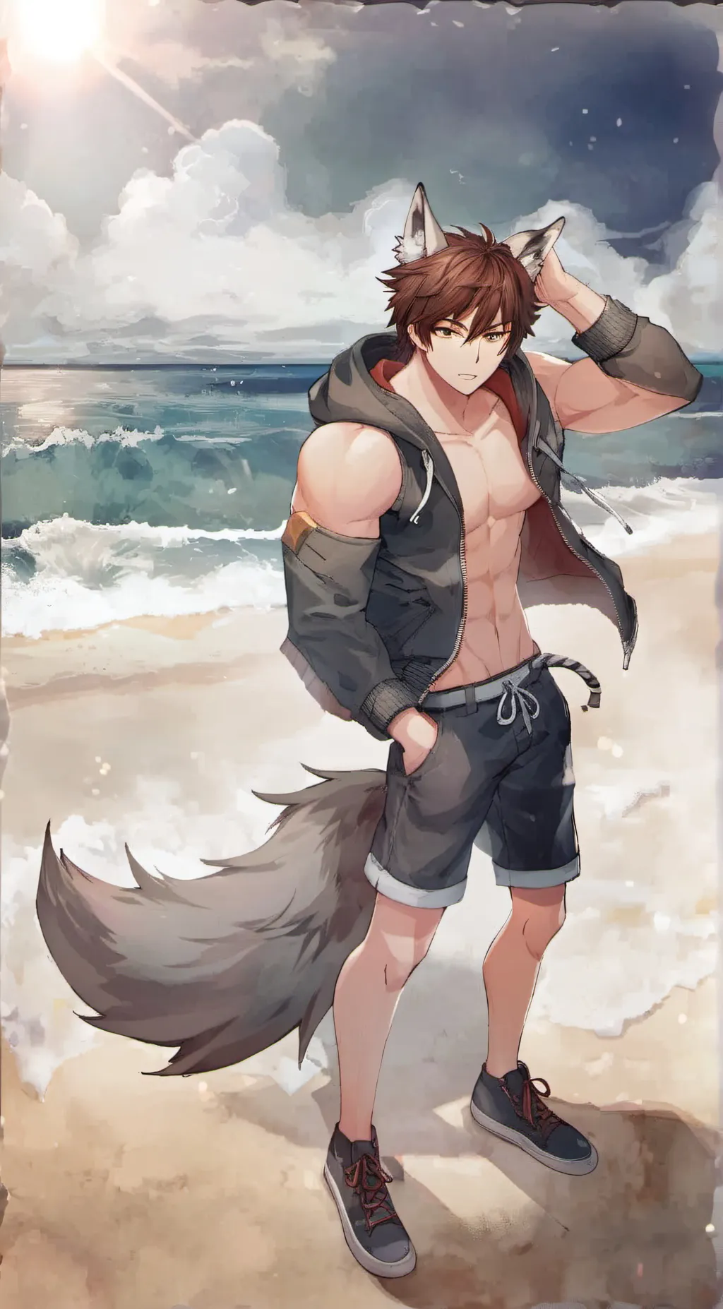 ai character: Andrew background