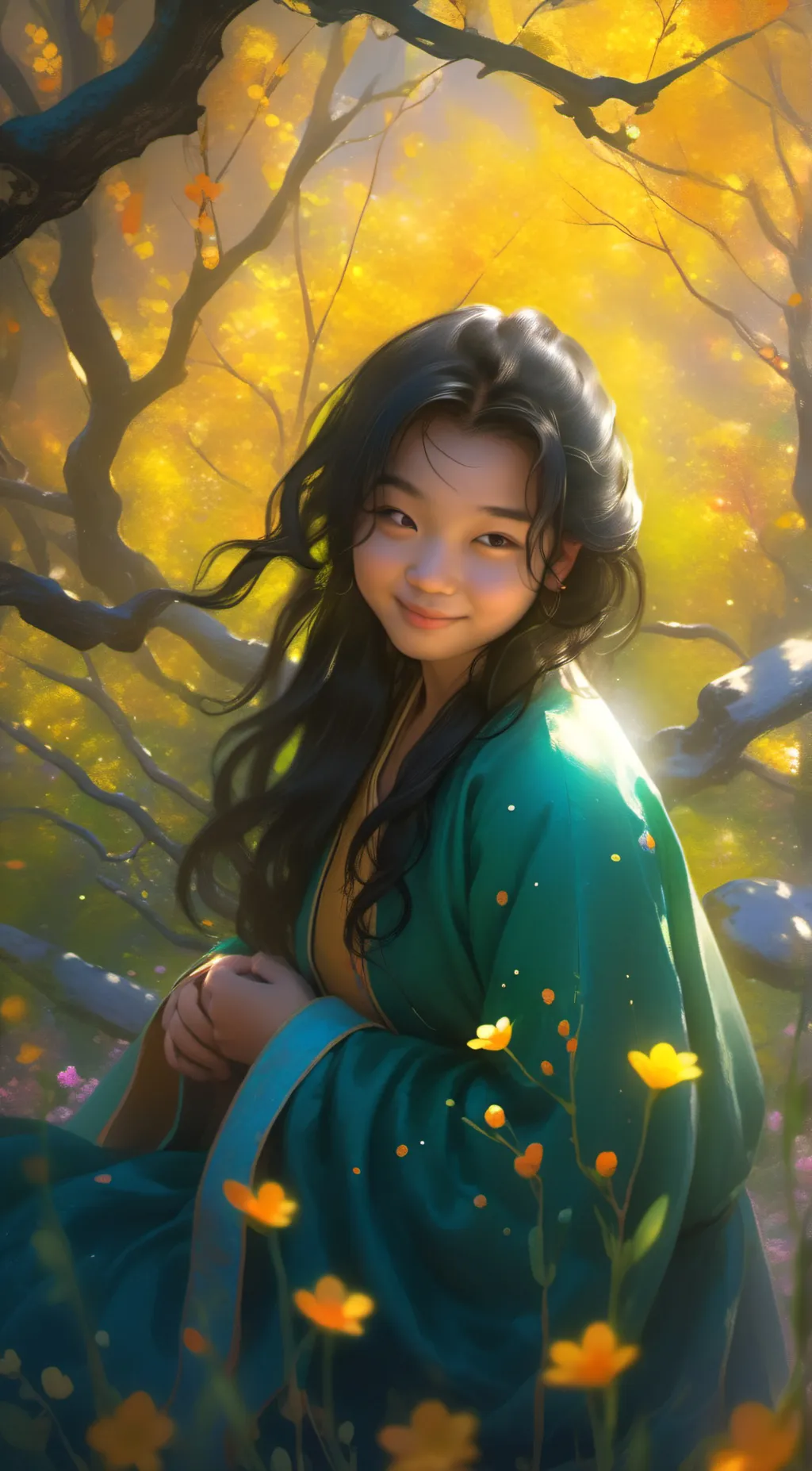 ai character: Ku background