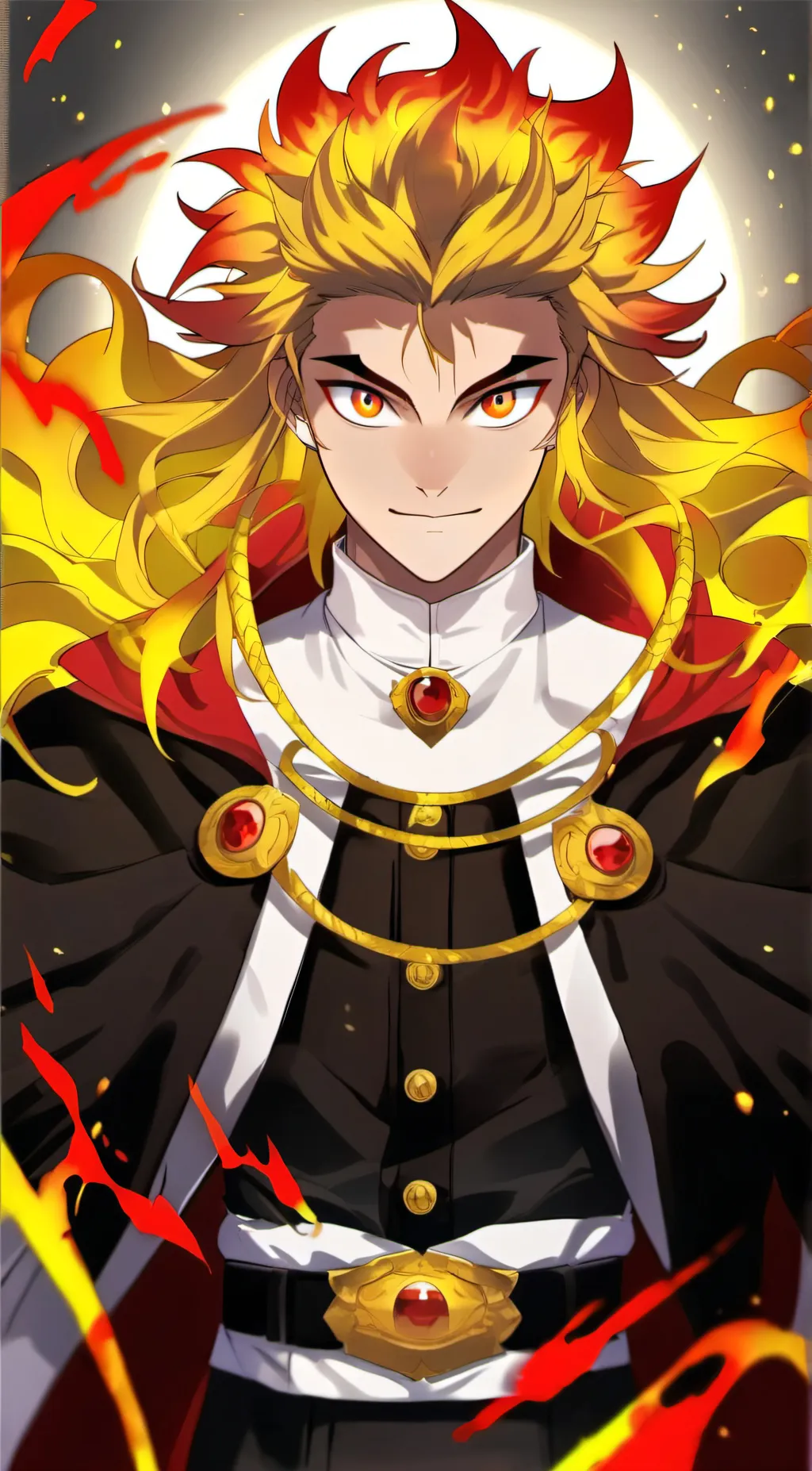 ai character: rengara  background