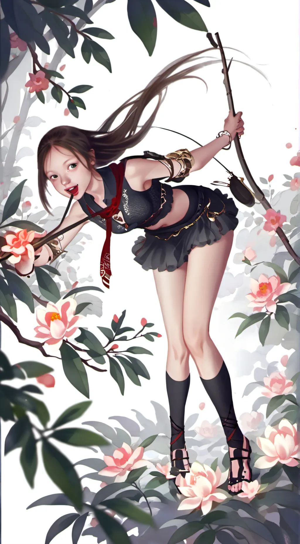 ai character: lia background