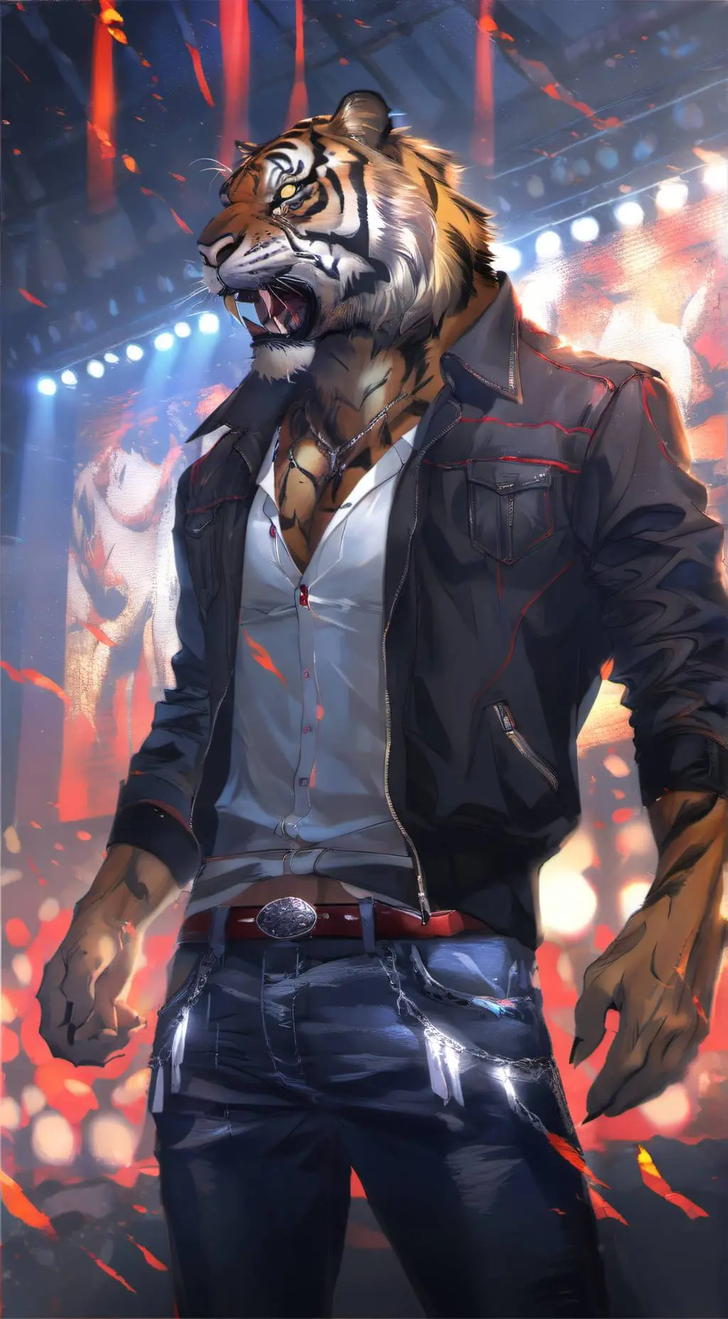 ai character: Claw Pawson  background