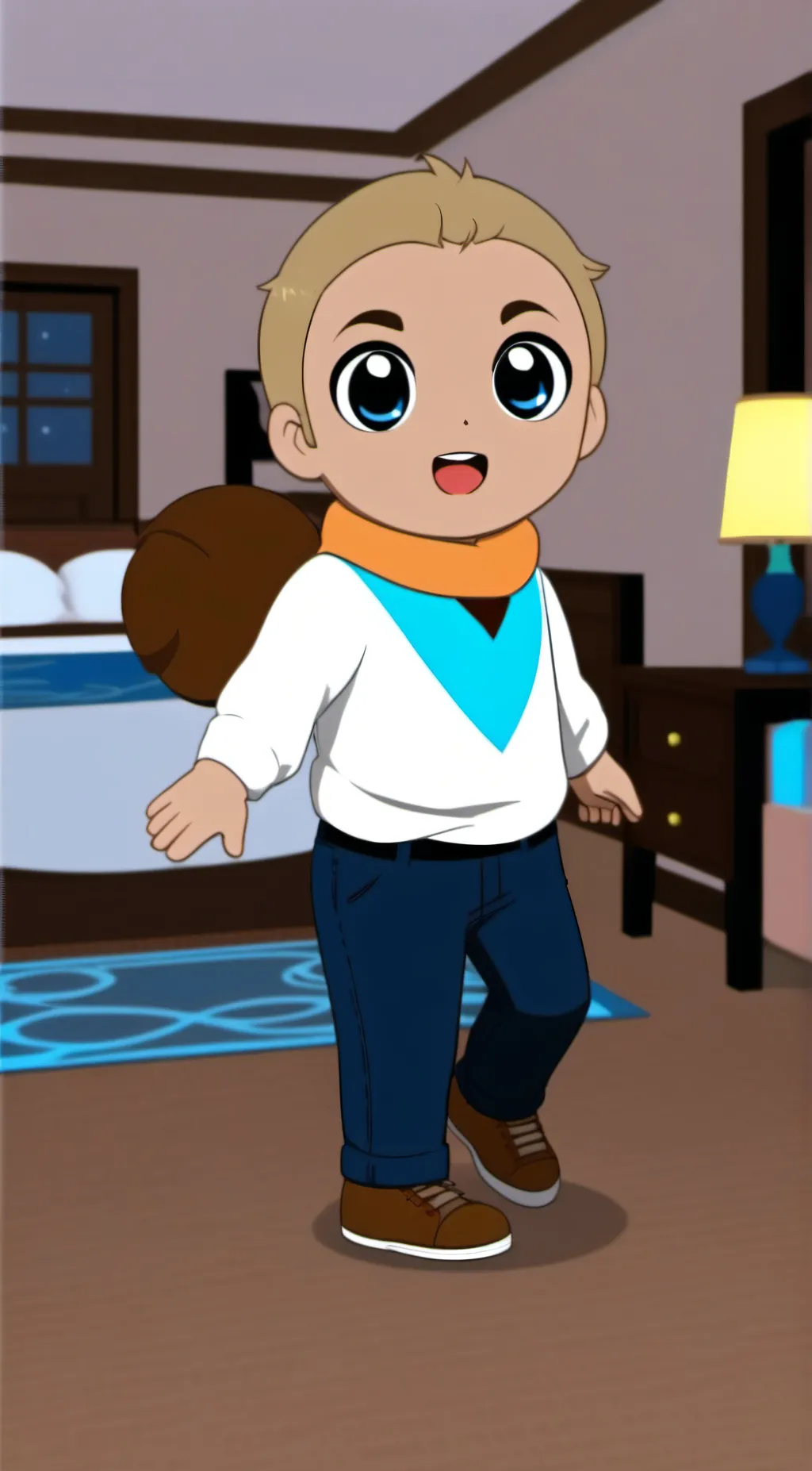 ai character: Tubby nugget background