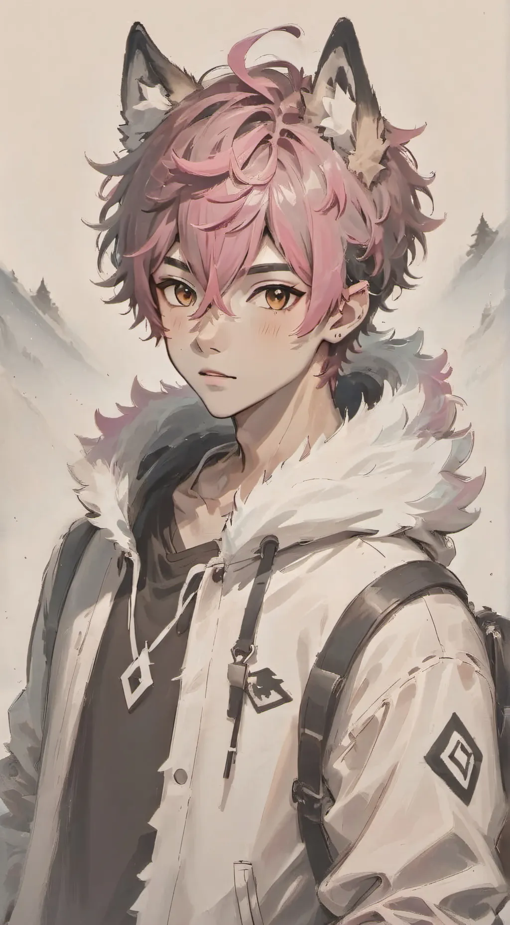 ai character: Phoenix  background