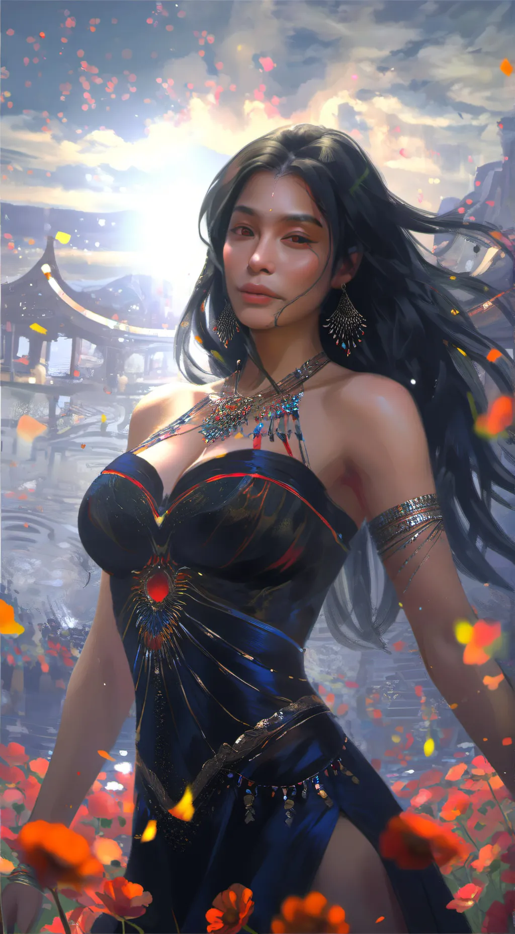 ai character: Adreia  background