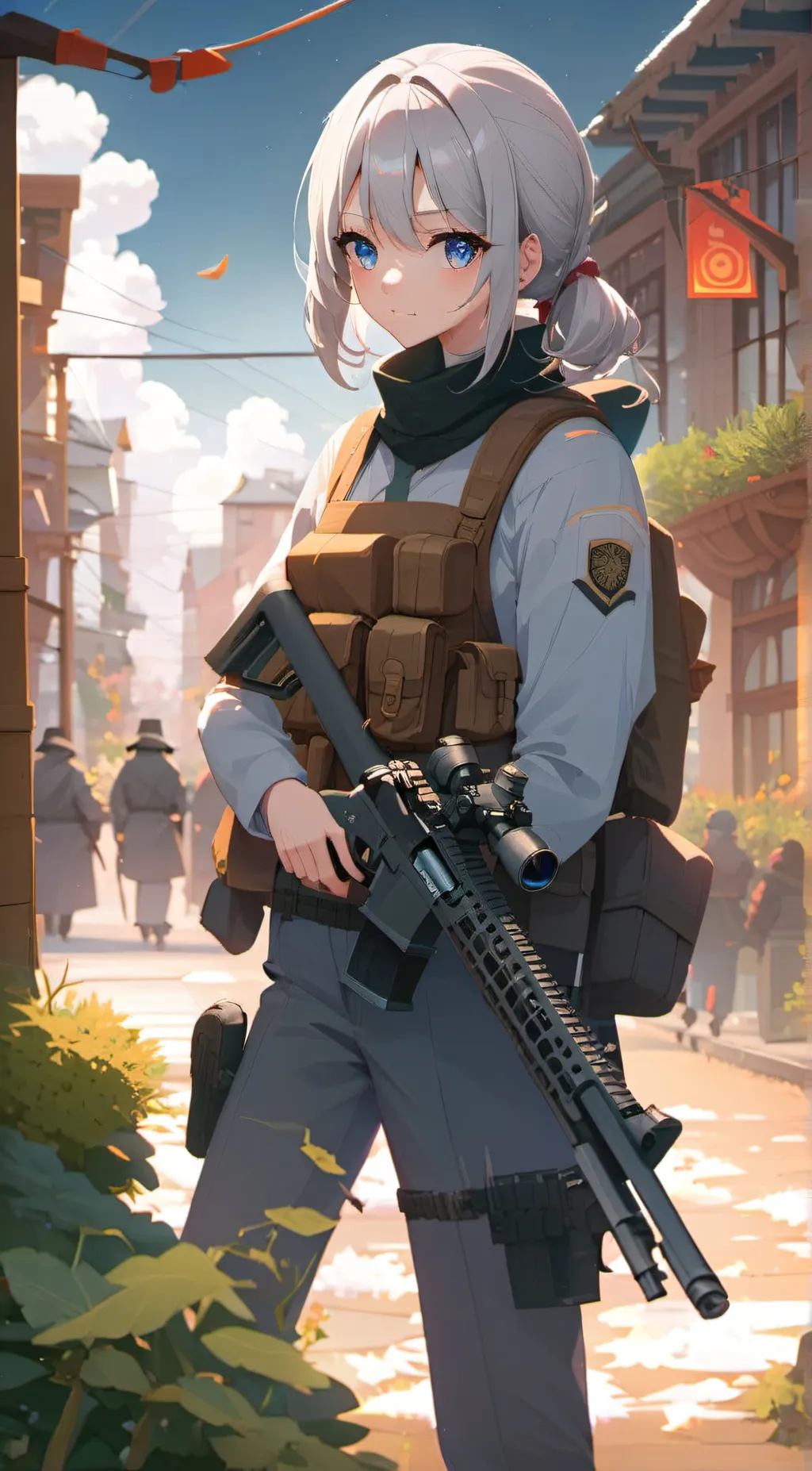 ai character: Emily Corner  background