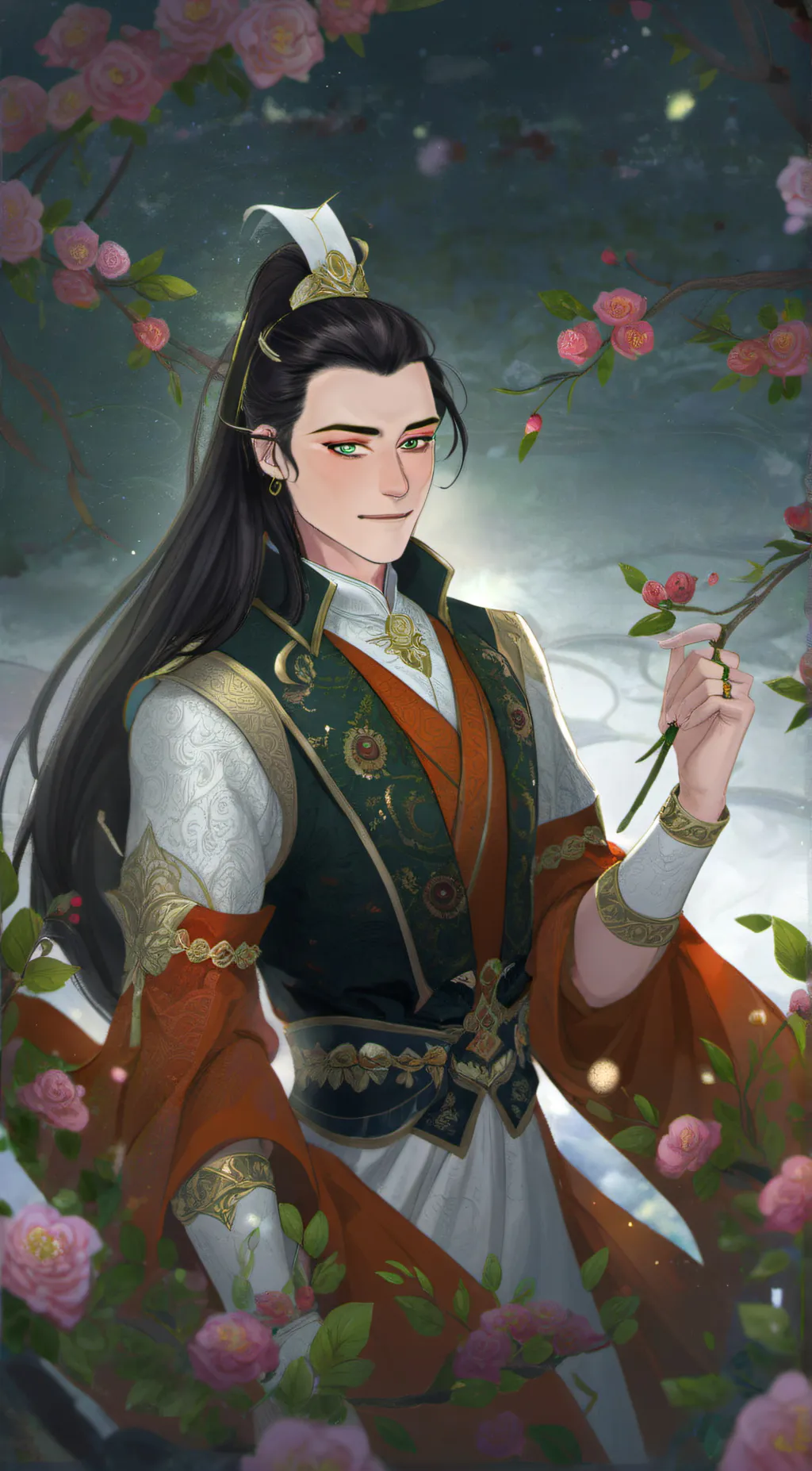 ai character: Xie qing background