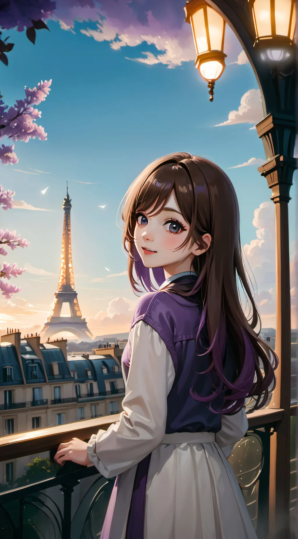 ai character: Sofia background