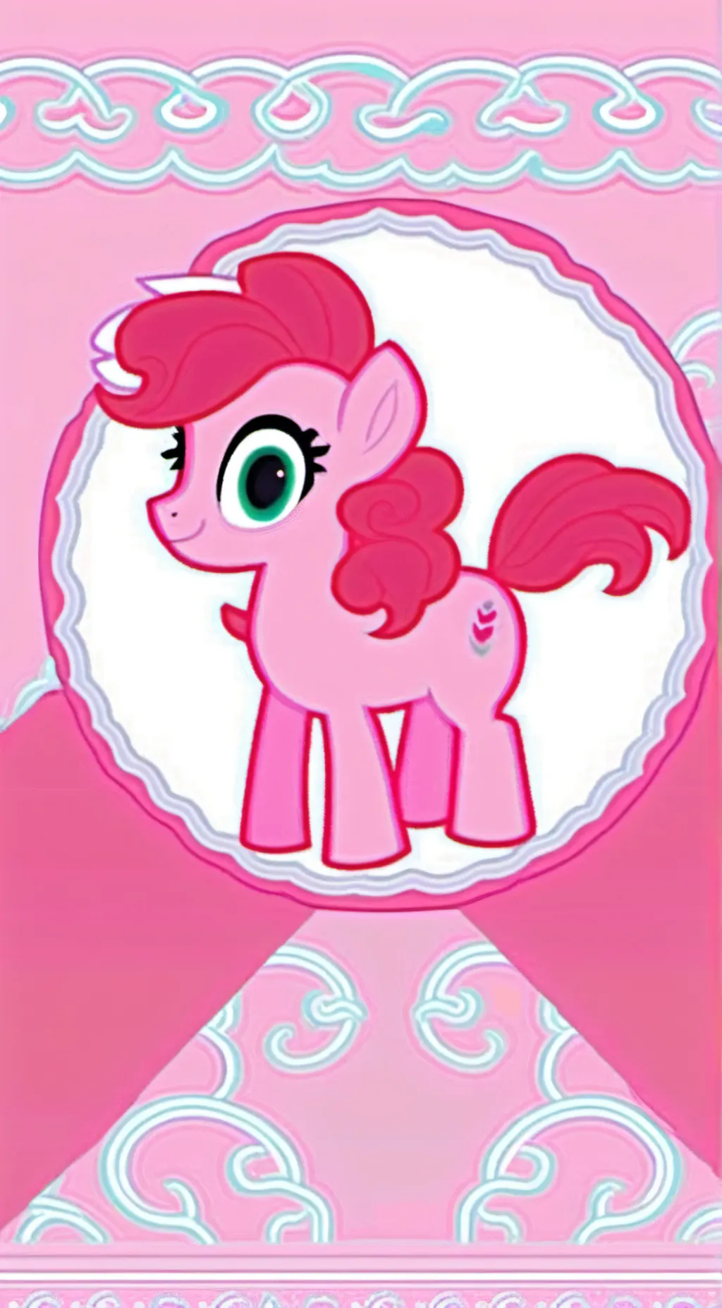 ai character: Pinky  background