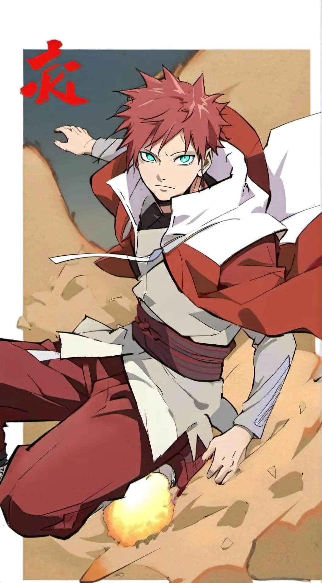 ai character: Gaara background