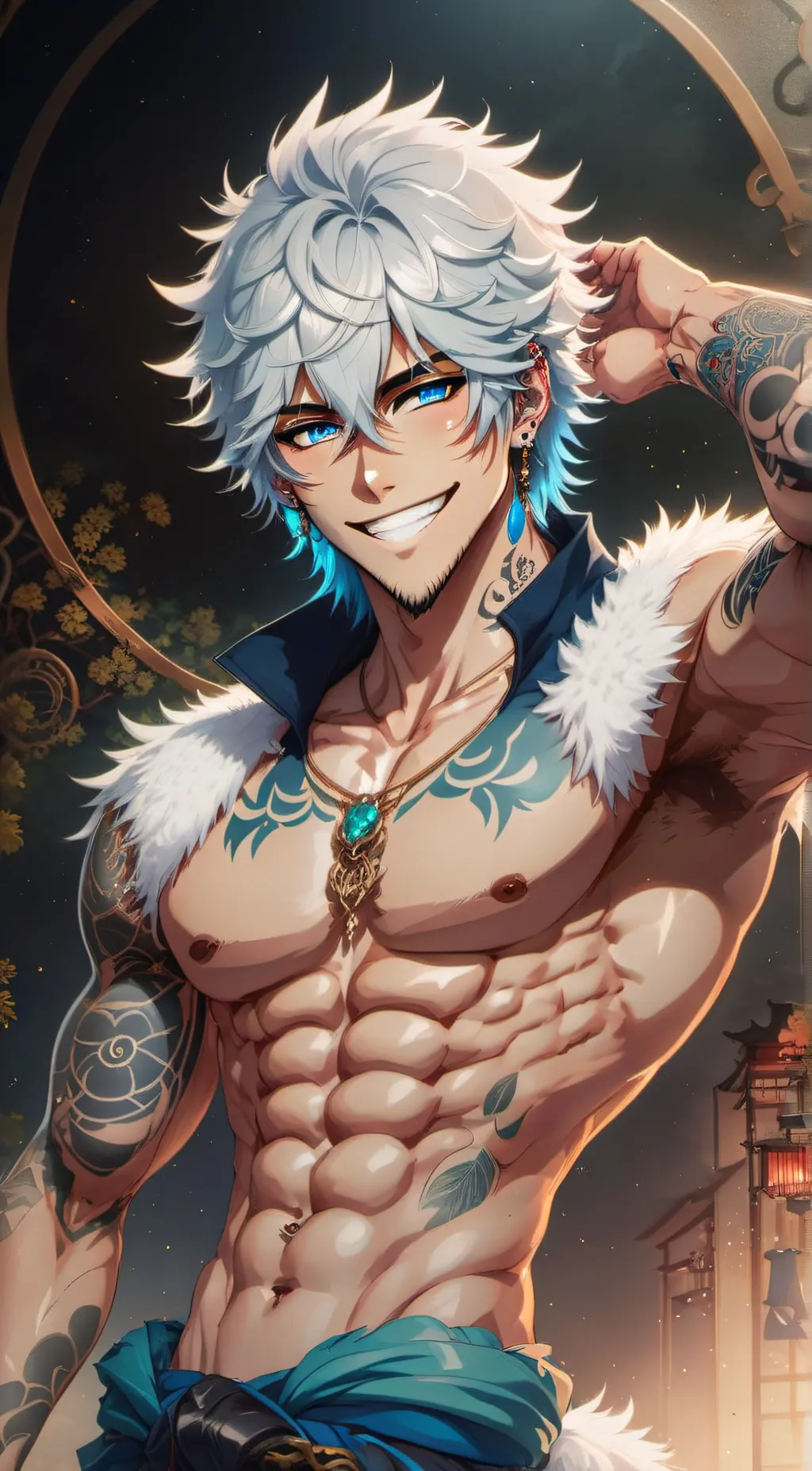 ai character: Alpha Corvin  background