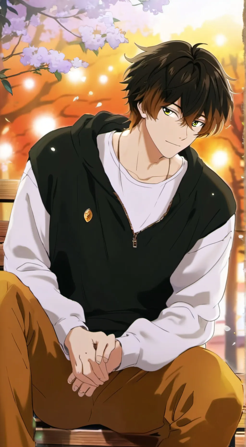 ai character: leon background