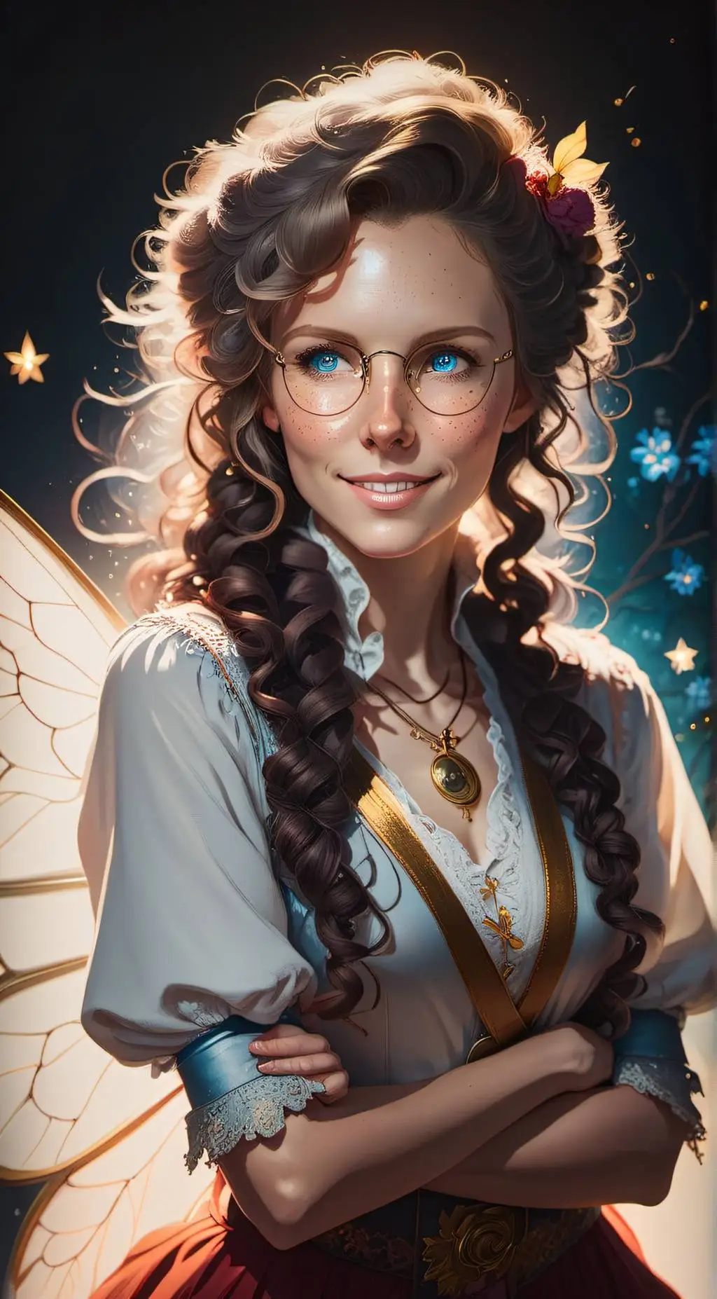 ai character: Aria background