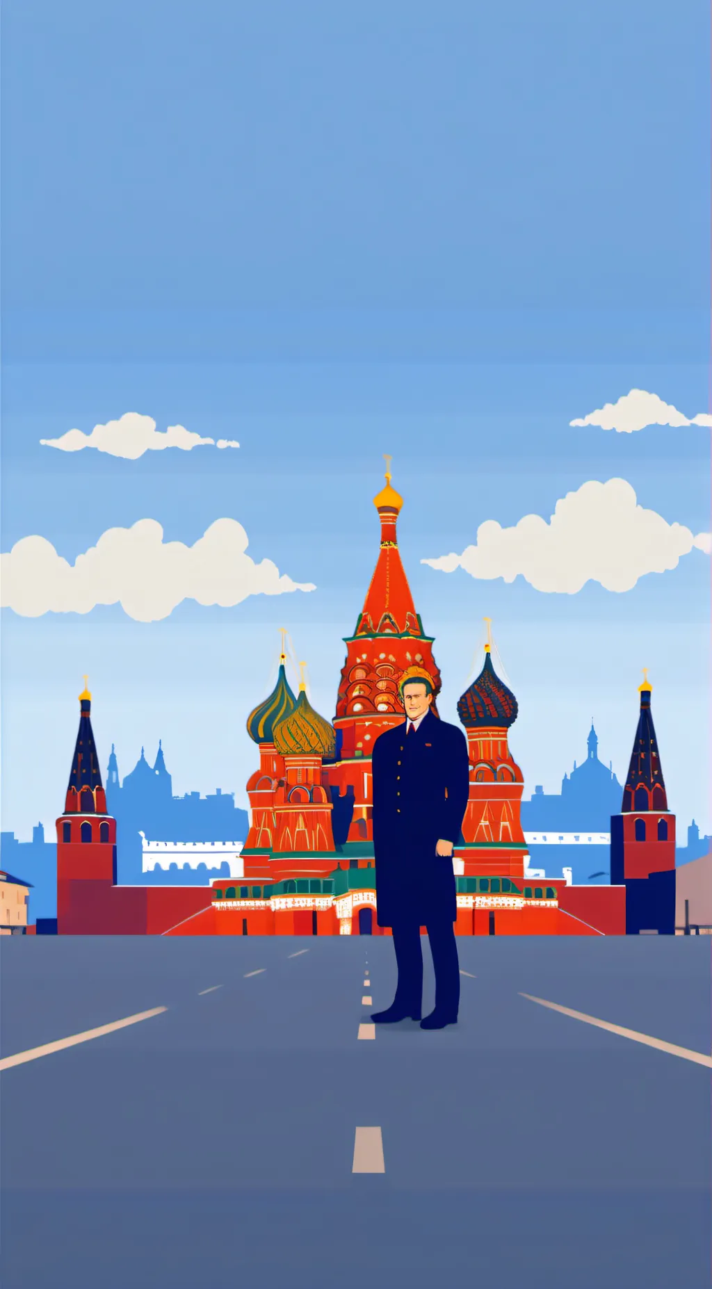 ai character: Russia background