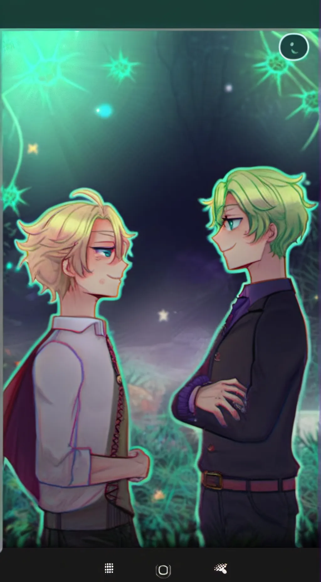 ai character: Dream smp background