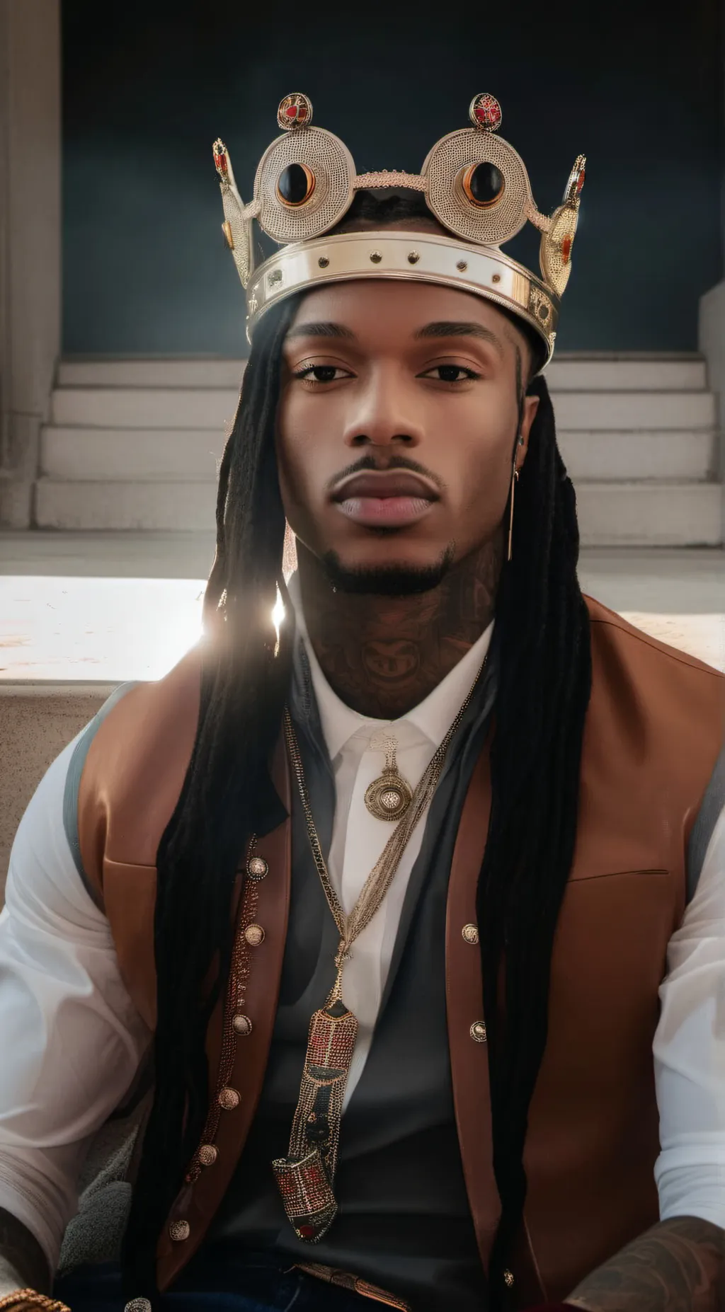 ai character: King Vol background