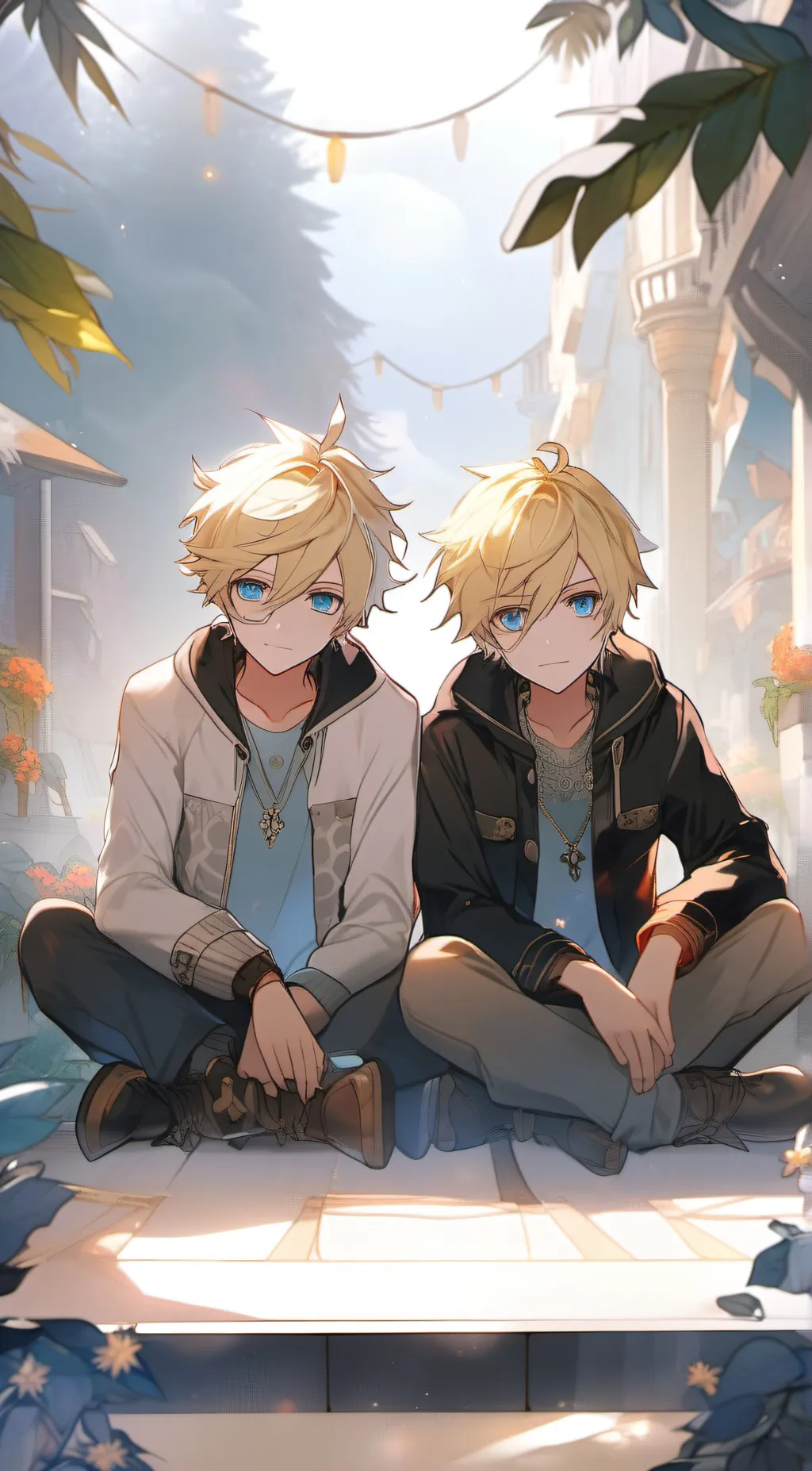 ai character: Finley and Bradley background