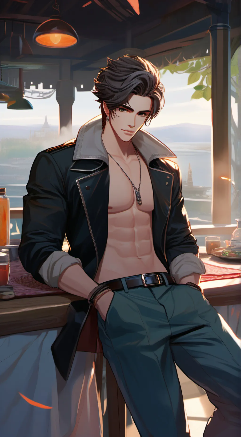 ai character: Aiden background