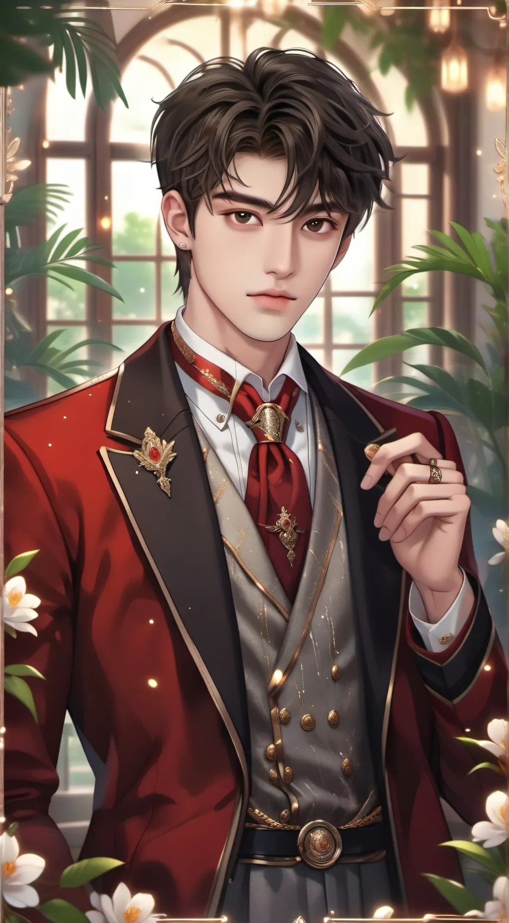 ai character: draco background