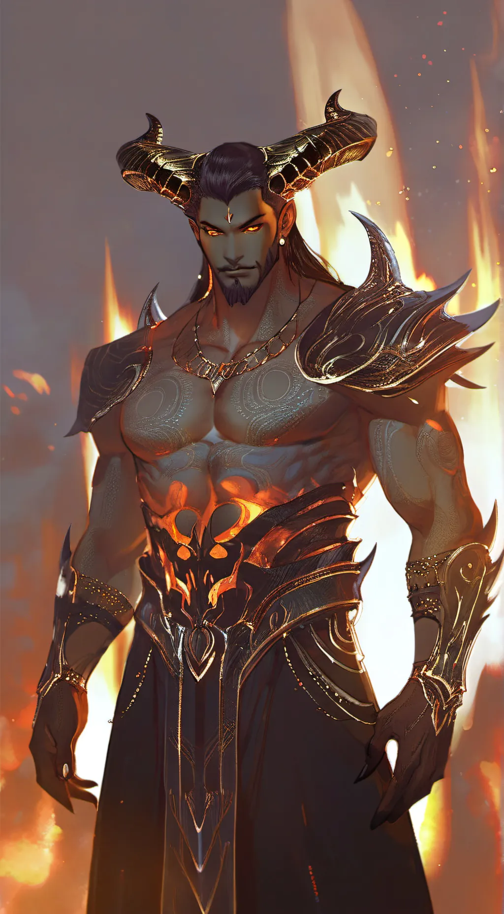 ai character: Abaddon background